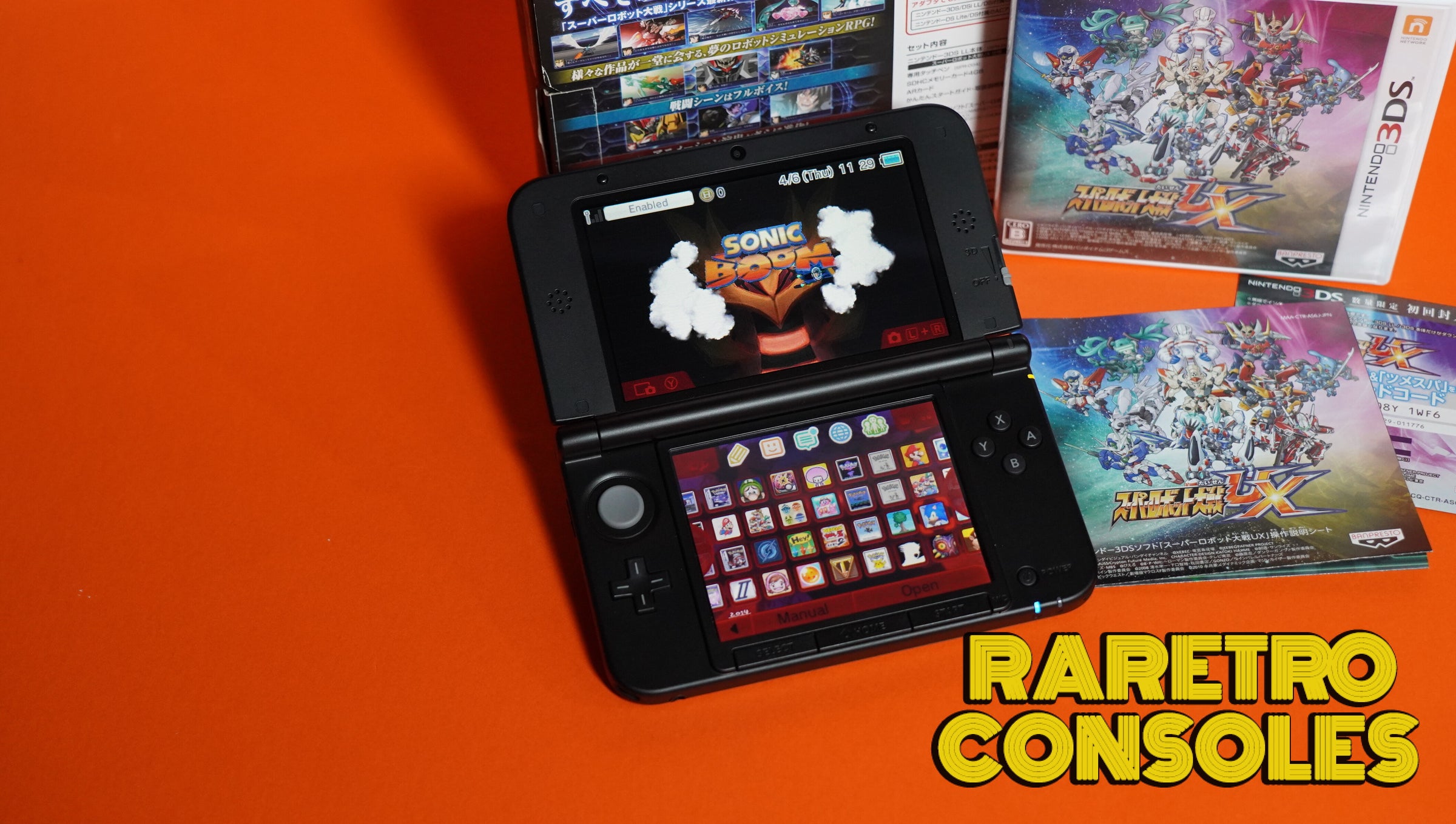 Nintendo 3DS 5台セット カラーバリエーション Nintendo 3DS XL Super Robot Wars UX with Box | Raretro Consoles