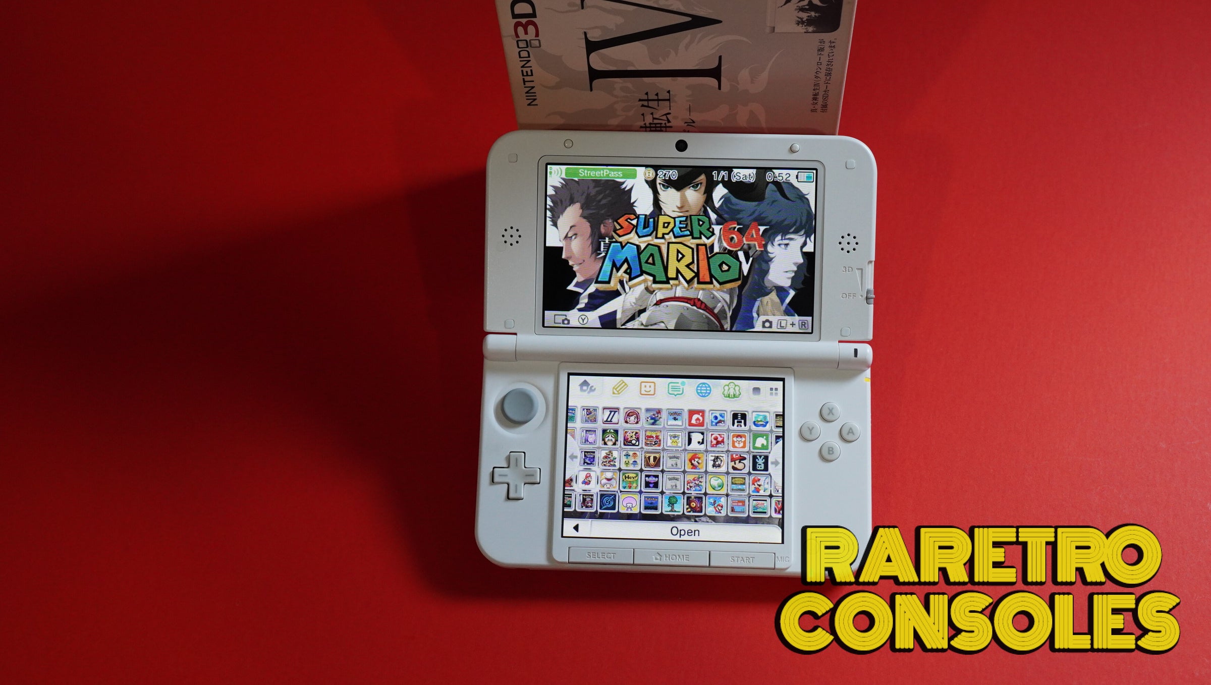 Nintendo 3DS XL Shin Megami Tensei IV with Box | Raretro Consoles