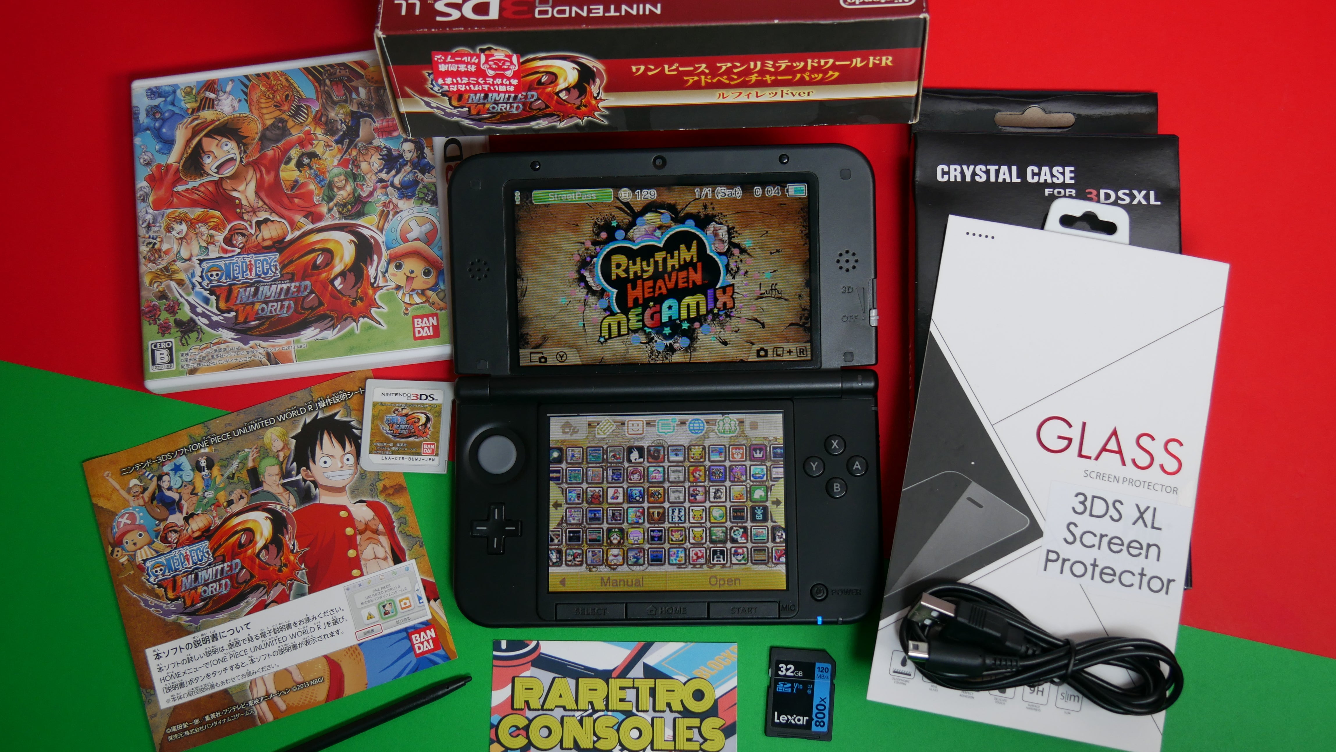 Nintendo 3DS XL One Piece Unlimited World Adventure Luffy Nintendo 3DS XL One Piece Unlimited World Adventure Luffy