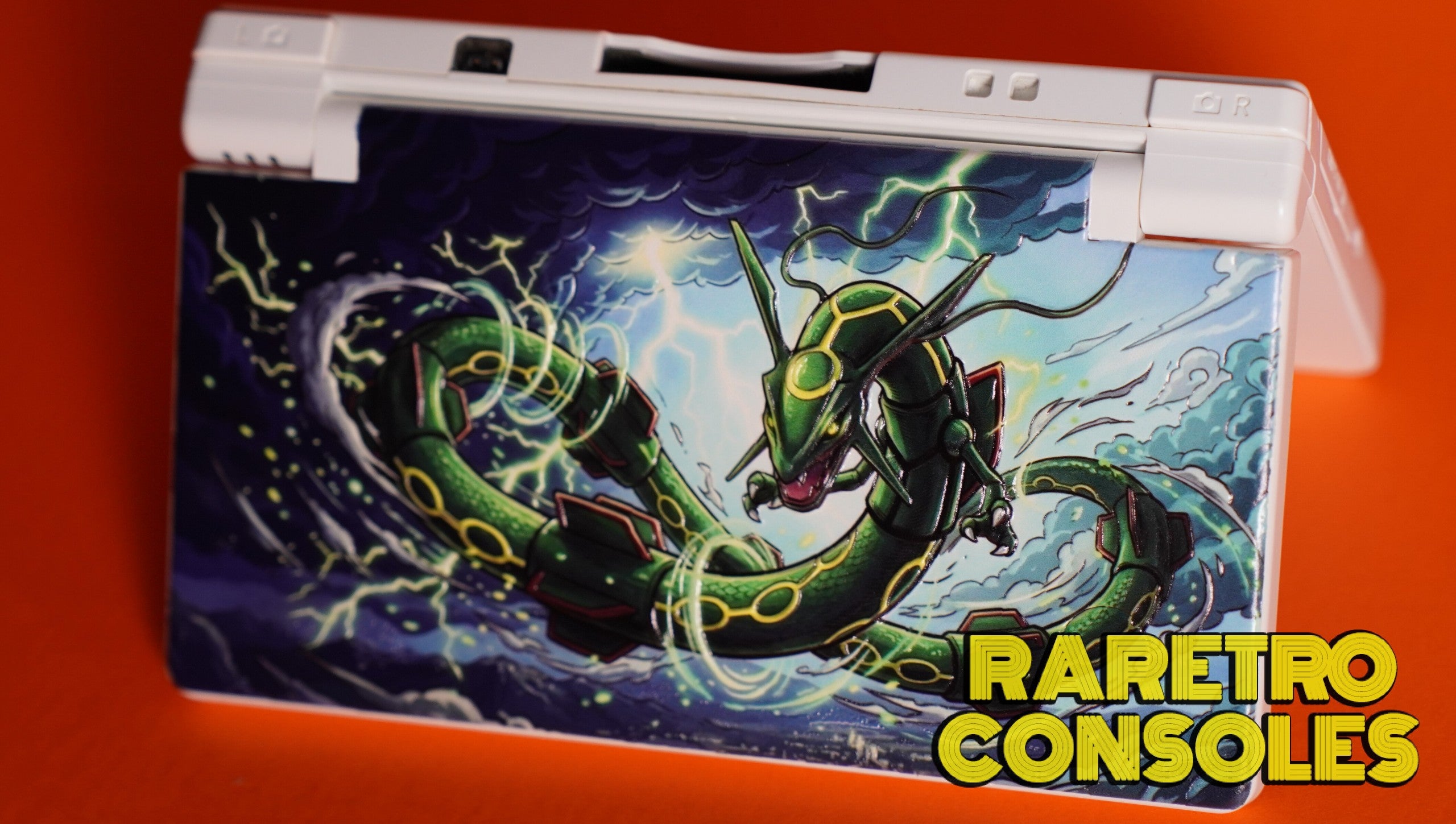 Rayquaza Sky Storm Nintendo DSi (Custom UV Print) | Raretro Consoles