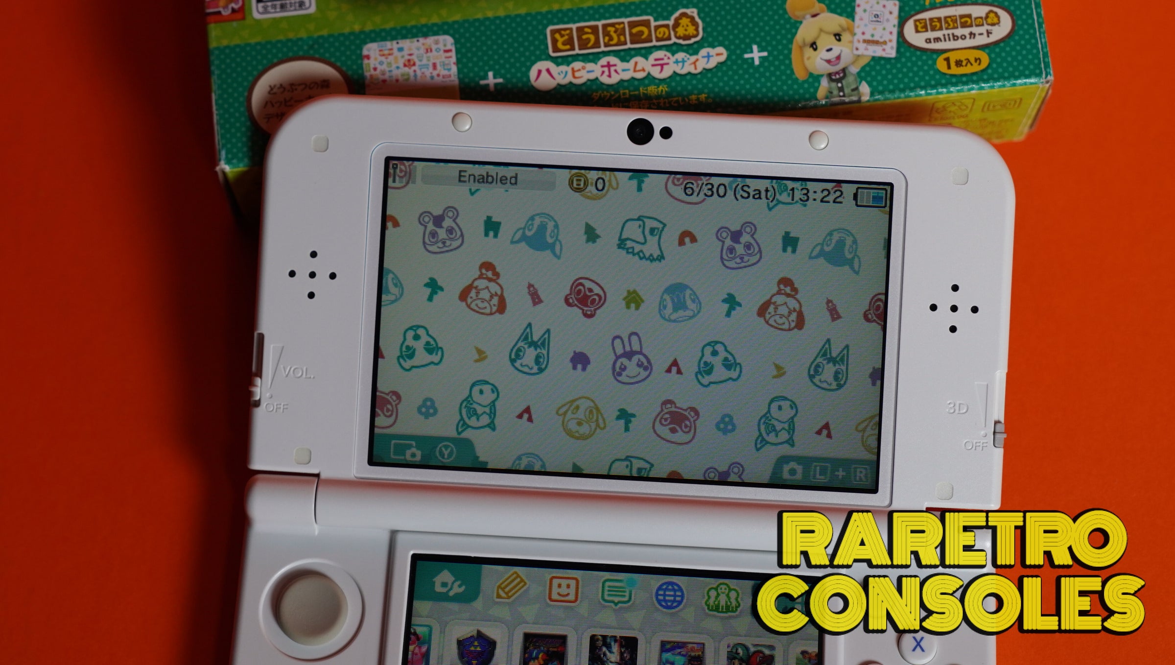 Dual IPS New Nintendo 3DS XL Animal Crossing Happy Home Designer