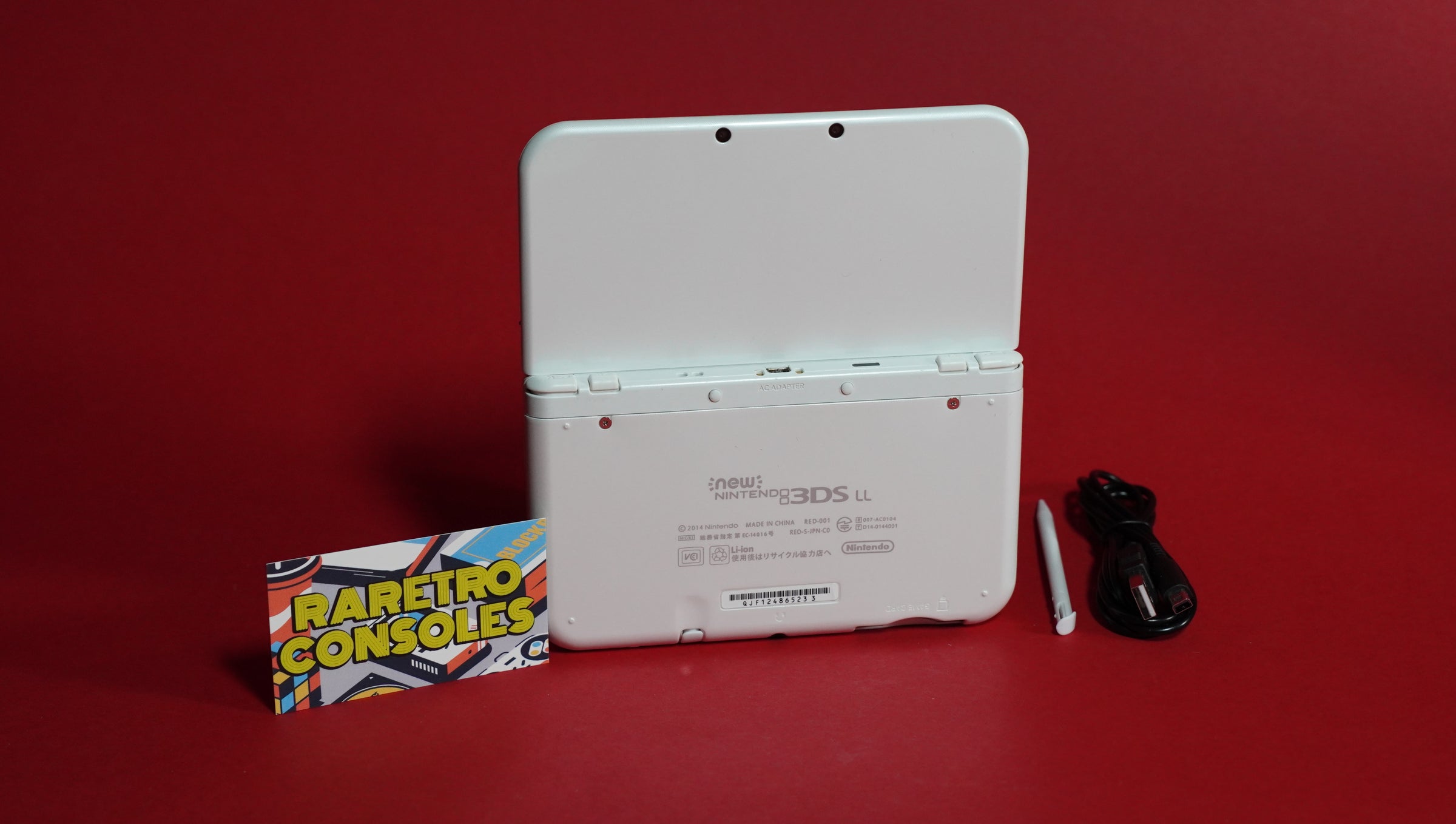 New Nintendo 3DS XL in Pearl White with USB C | Raretro Consoles