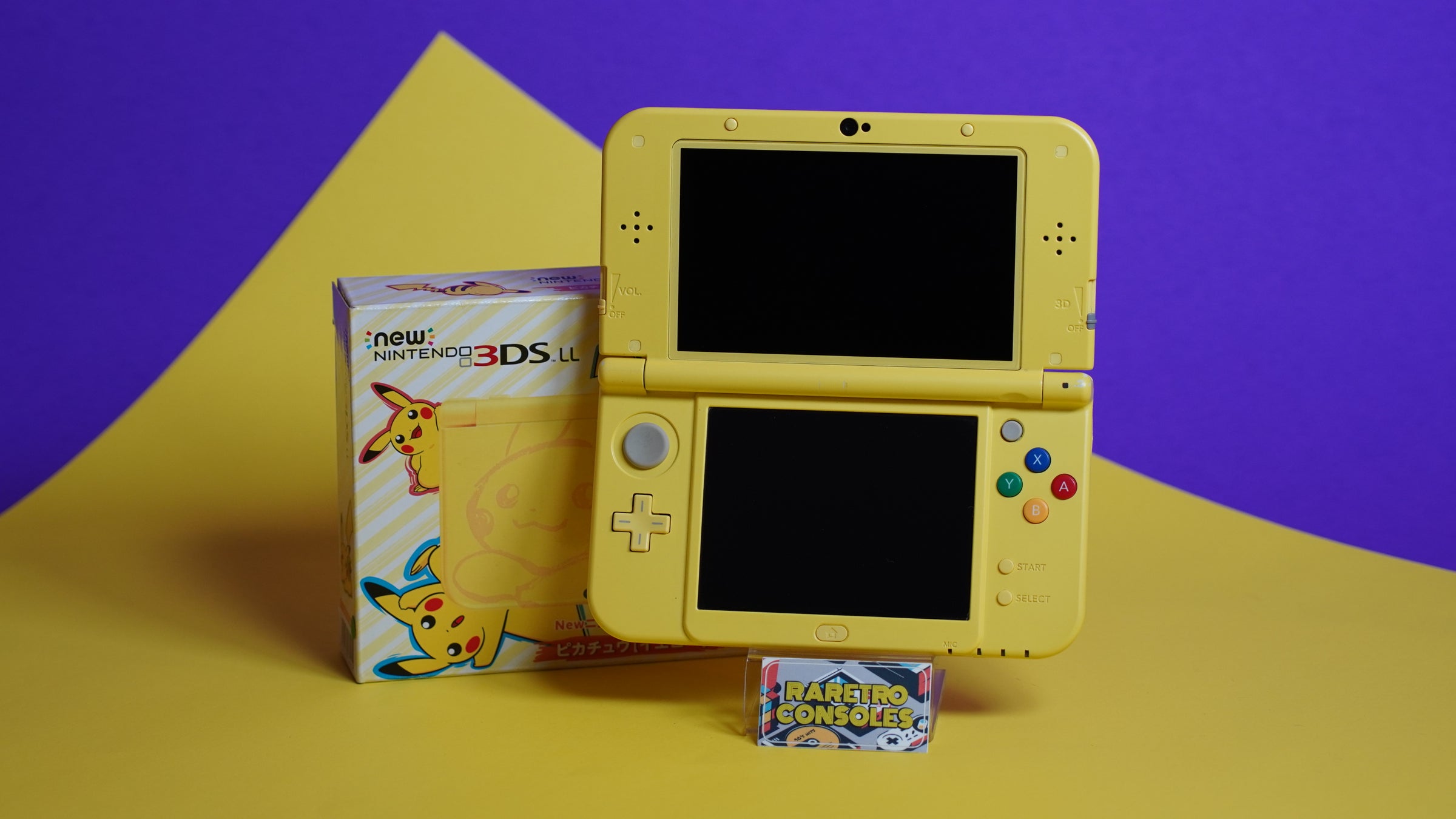 New Nintendo 3DS XL Pikachu Edition with Box | Raretro Consoles