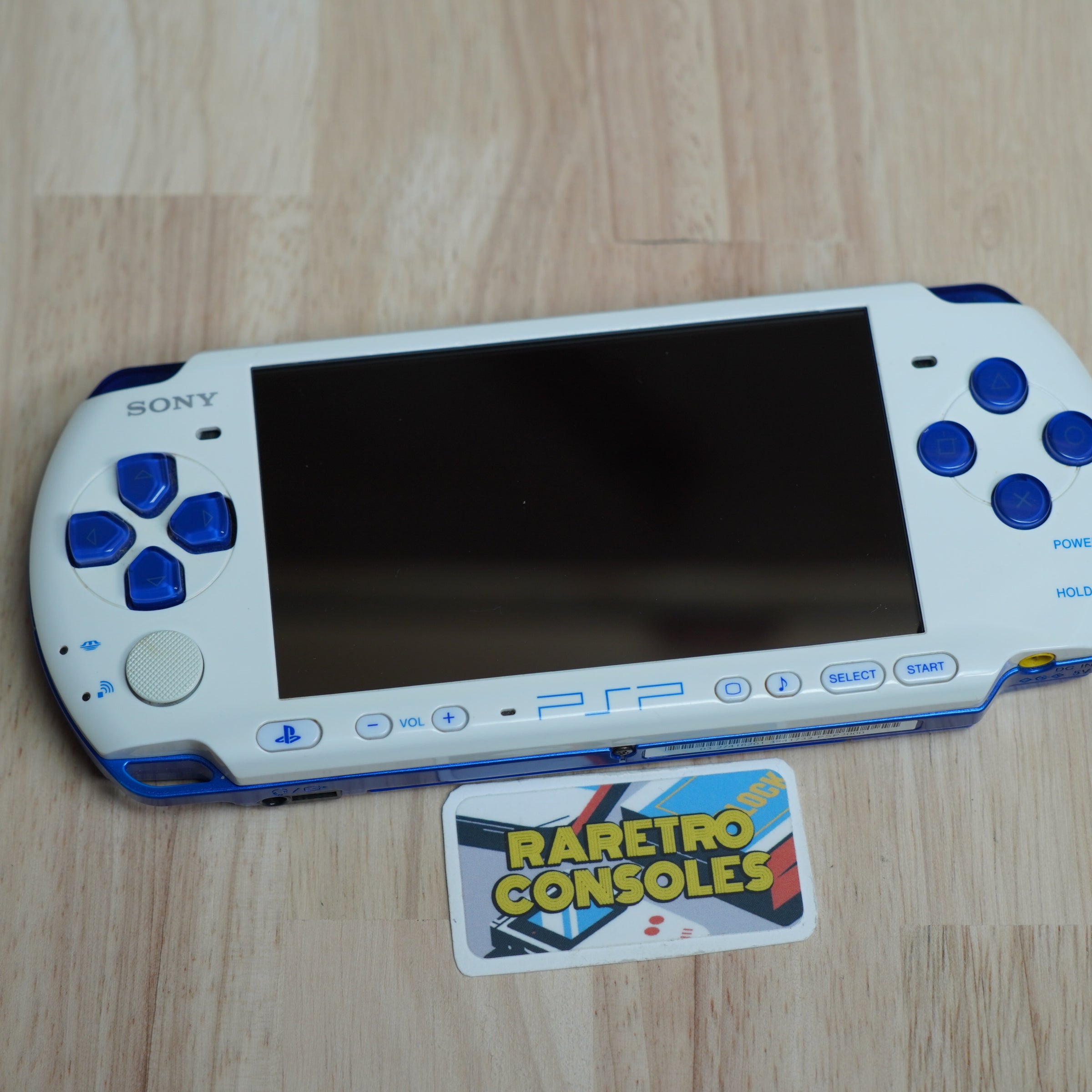 PSP 3000 Monster Hunter 3rd Blue x White Limited Edition with box
