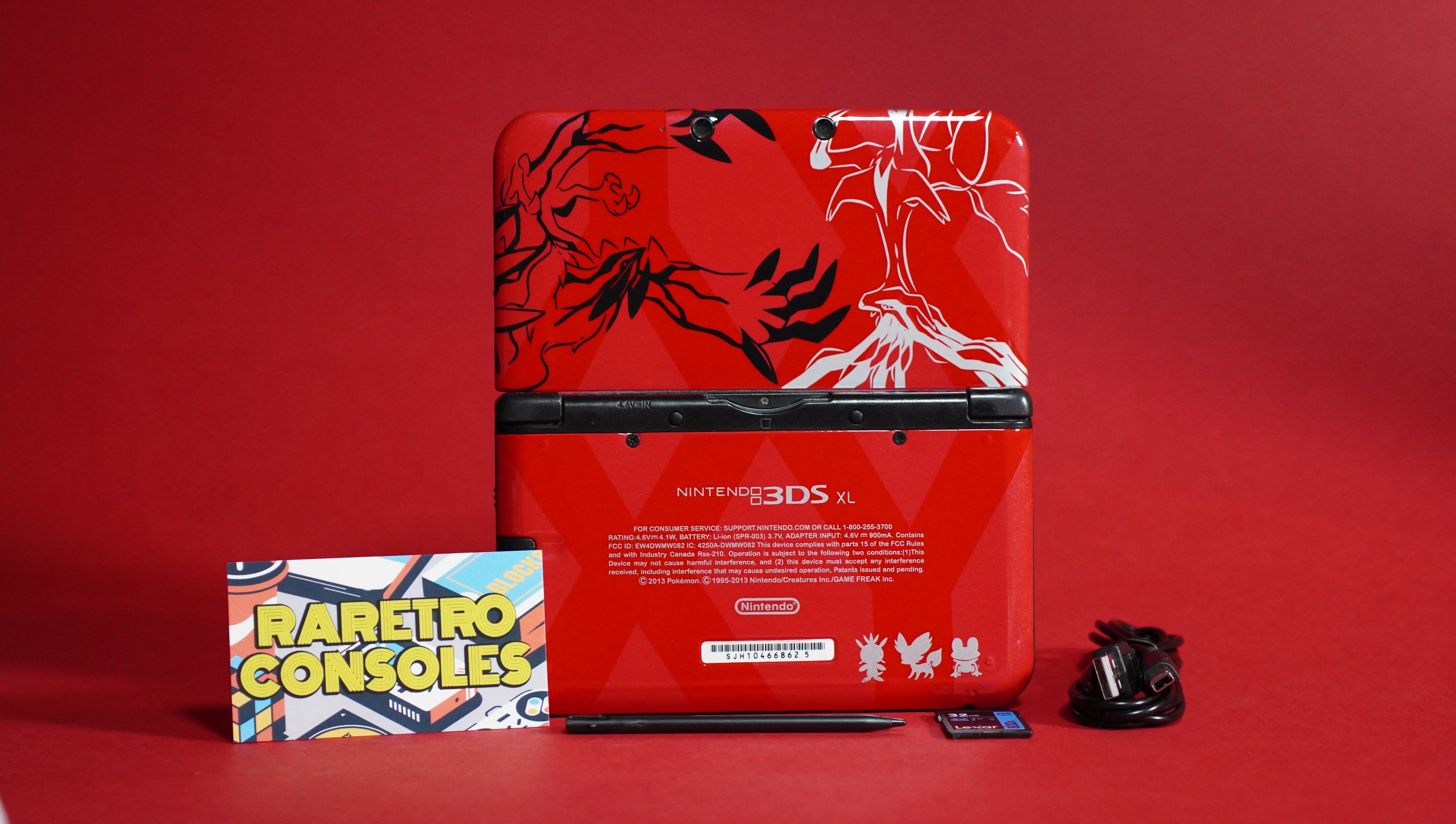 ニンテンドー3DS メタリックレッド　ポケットモンスターY Amazon.com: Nintendo Pokémon X & Y Limited Edition 3 DS XL