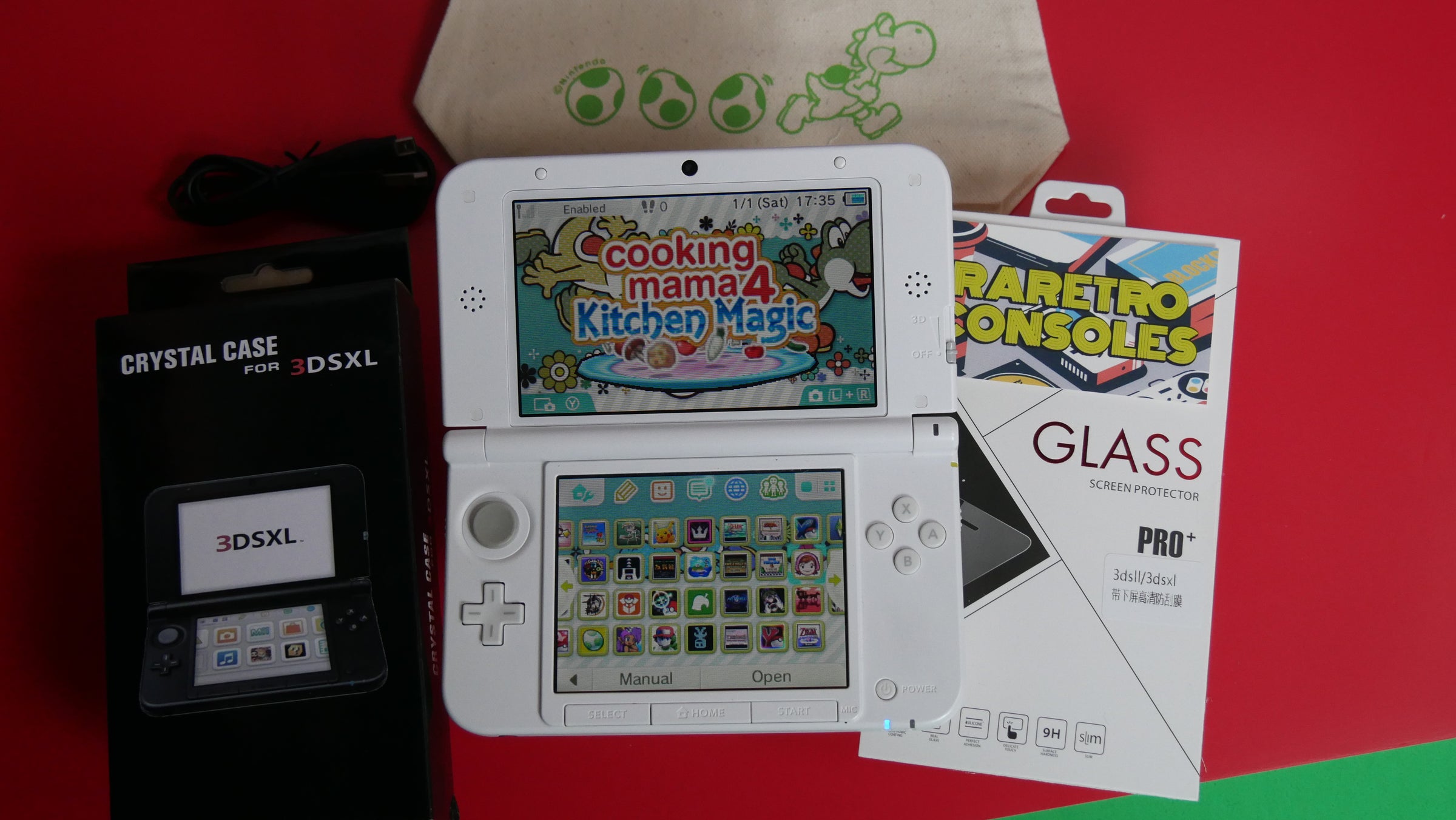３ds Nintendo 3DS XL Yoshi Limited Edition | Raretro Consoles