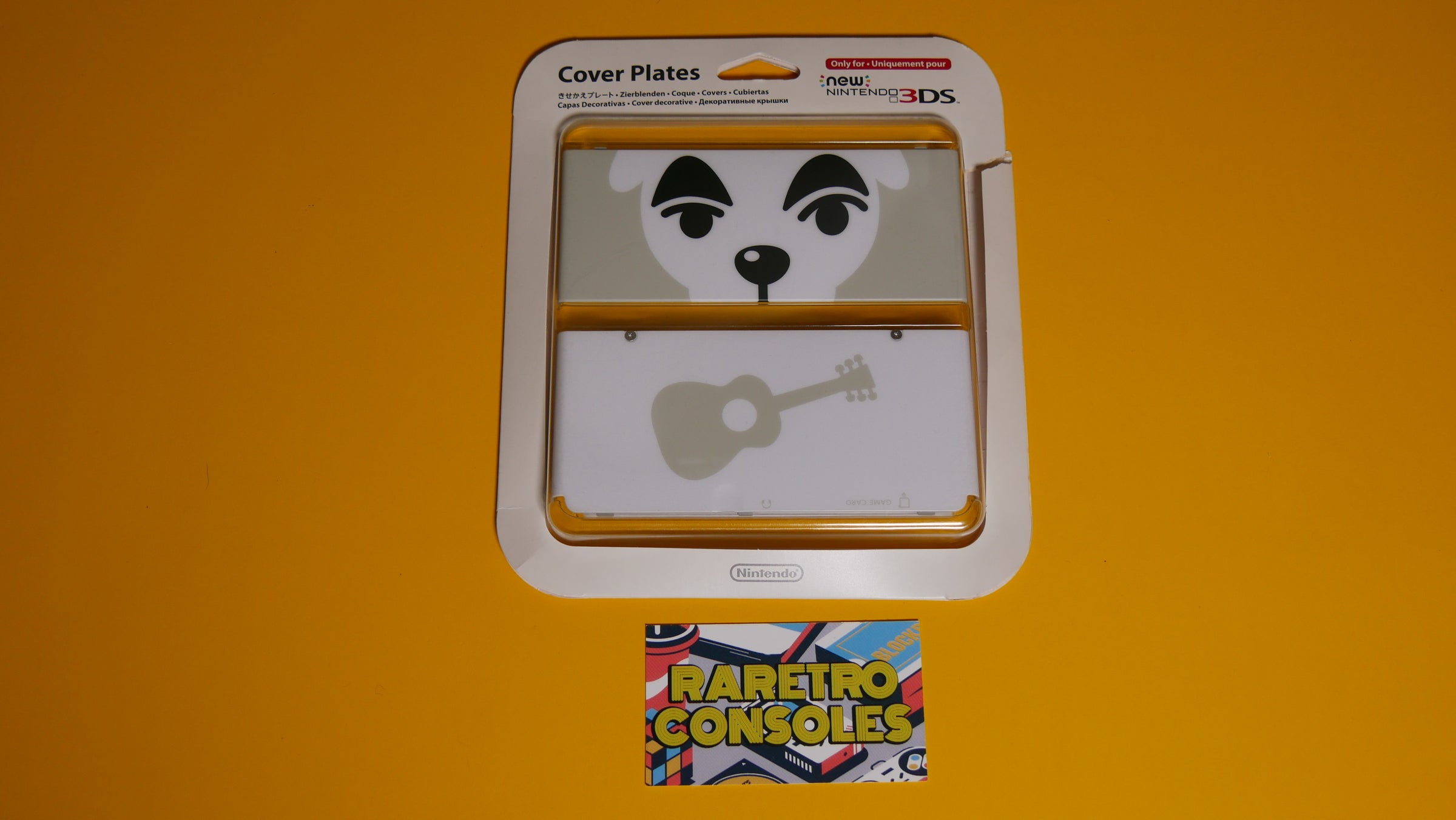 New Nintendo 3DS Cover Plates 041 Animal Crossing Slider