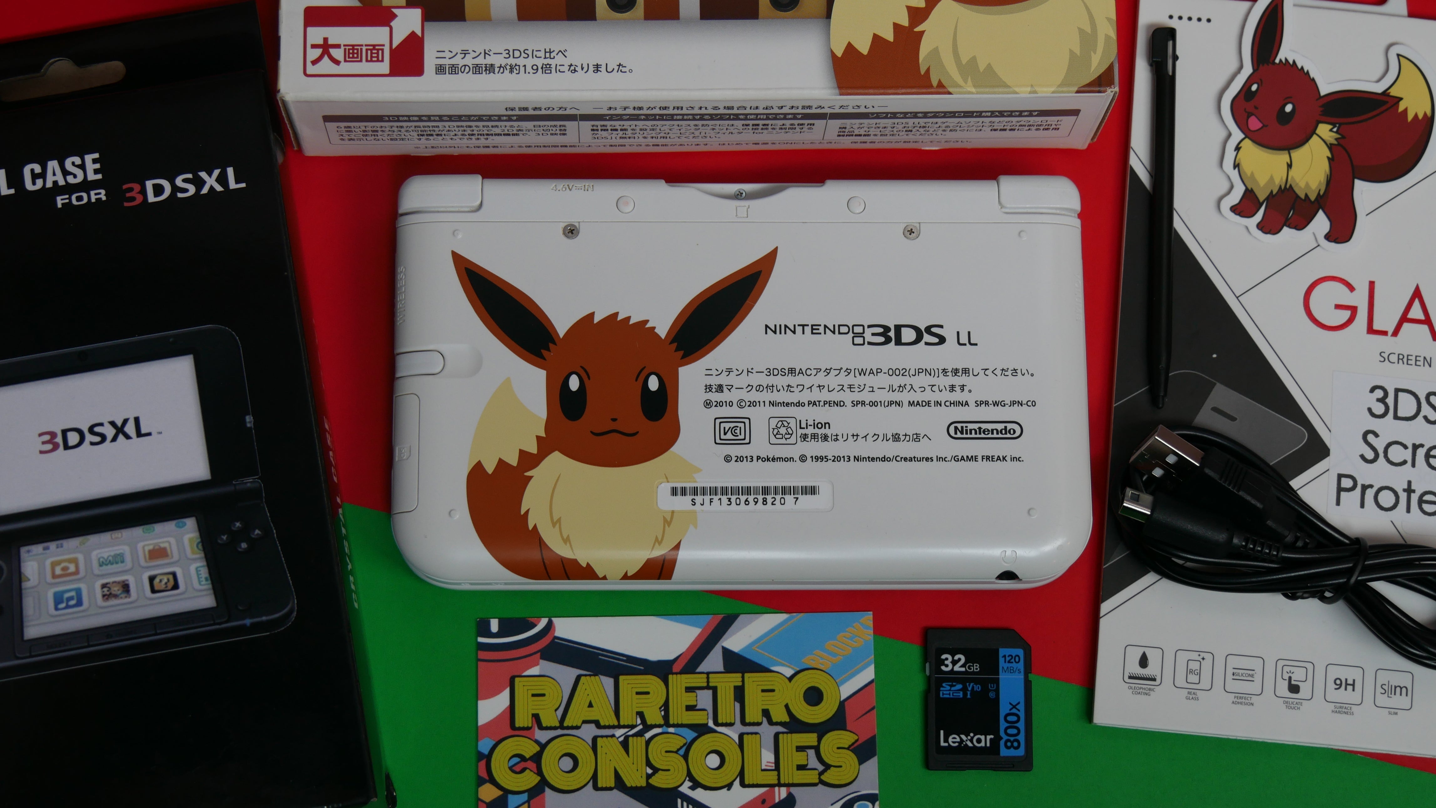 Nintendo 3DS XL Eevee Pokemon Center Limited Edition Nintendo 3DS XL Eevee Pokemon Center Limited Edition