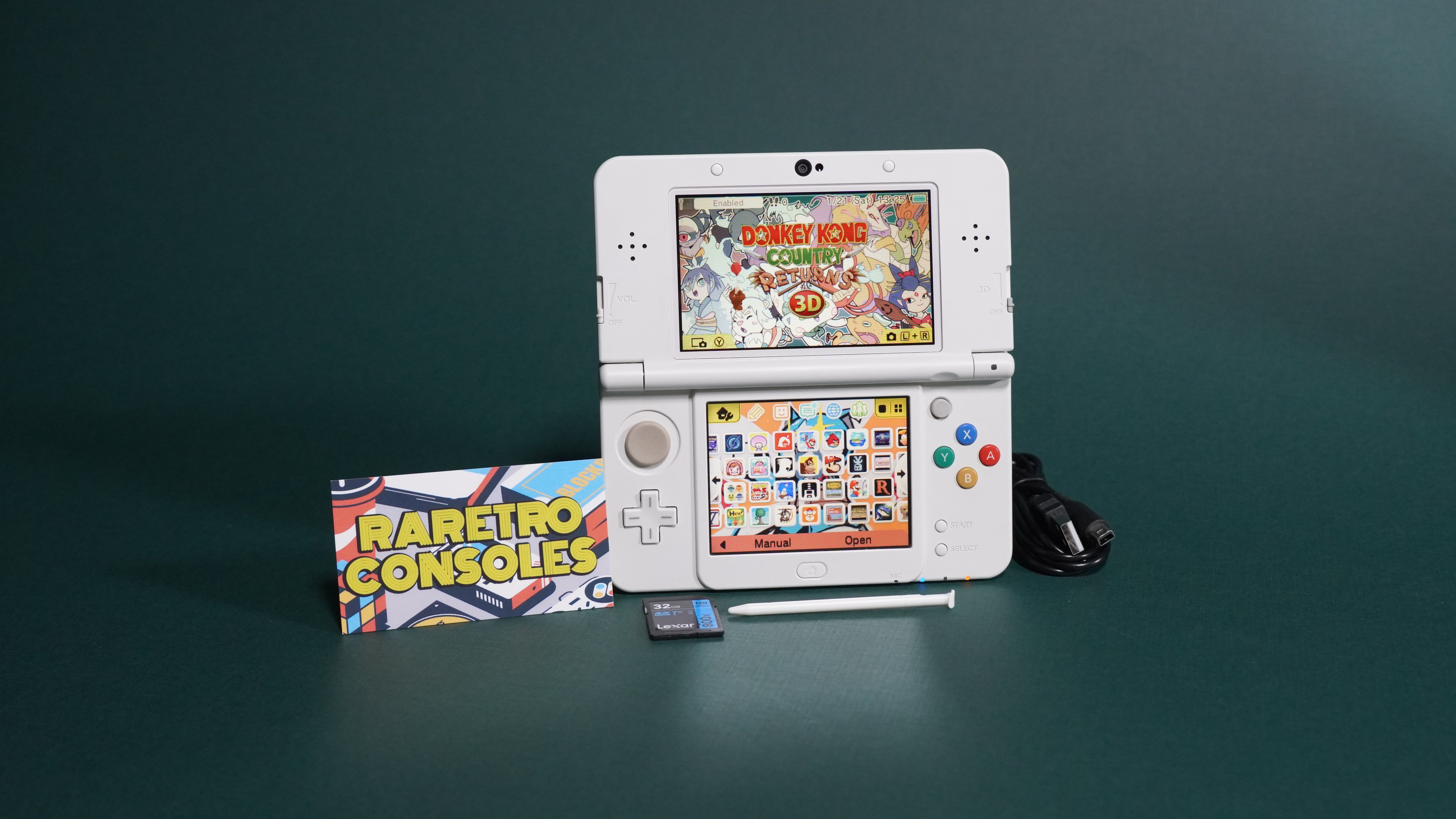 New Nintendo 3DS with No. 054 - Yo-Kai Watch Jibanyan Plates