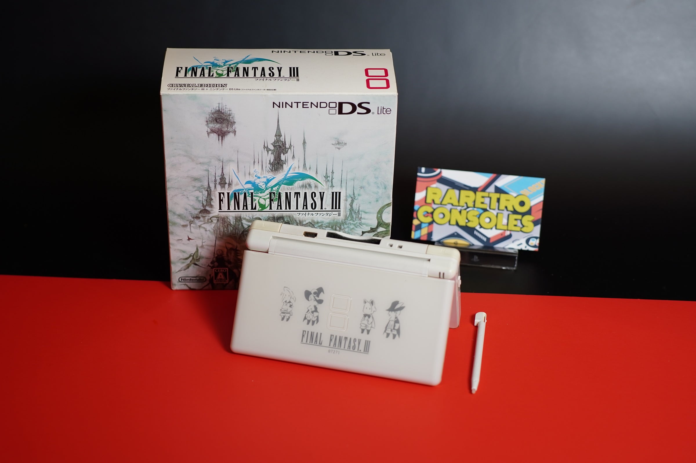 Nintendo DS Lite Final Fantasy III Crystal Edition With Box