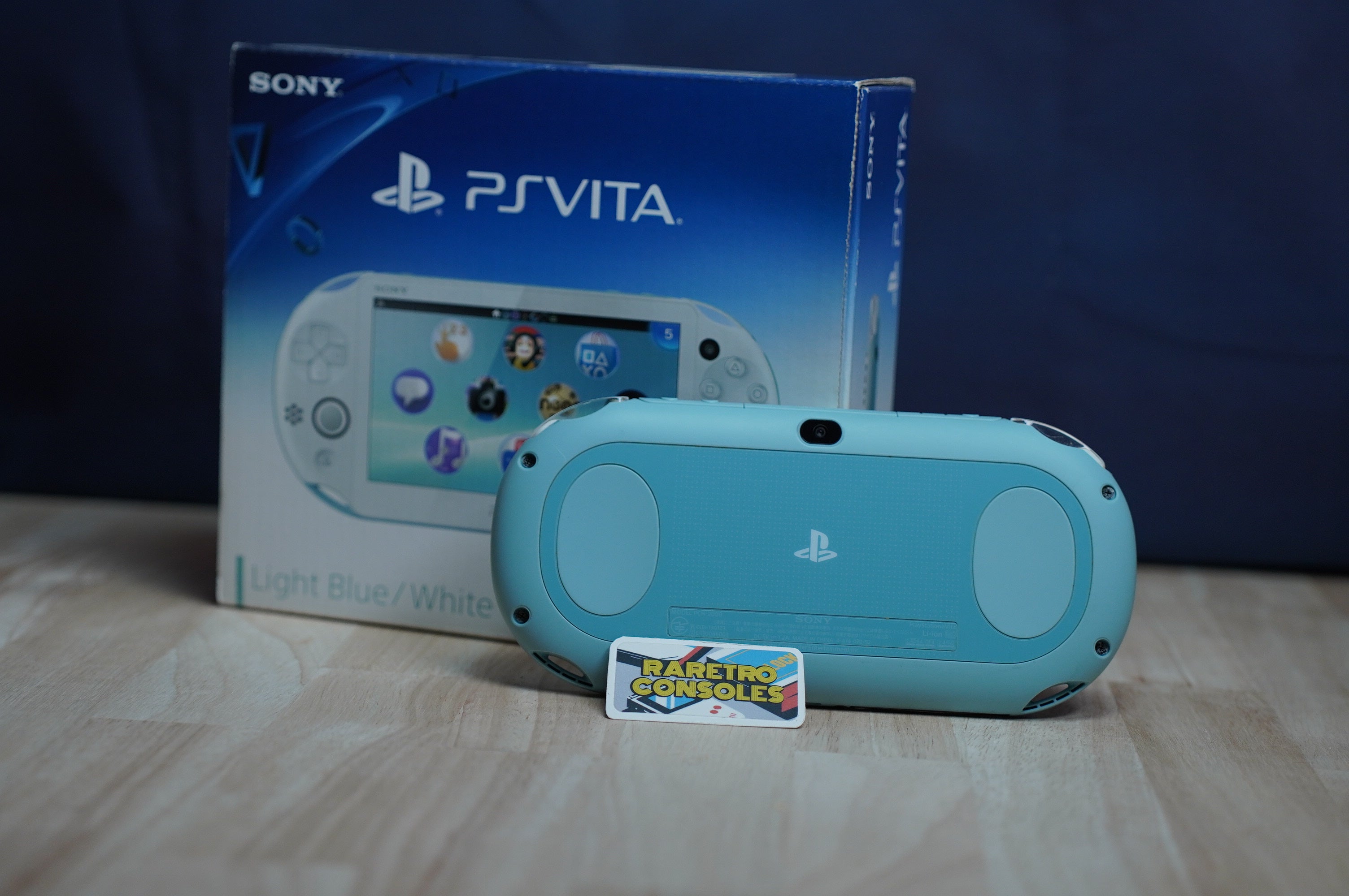 Sony PlayStation Vita Slim 2000 in Light Blue with Box