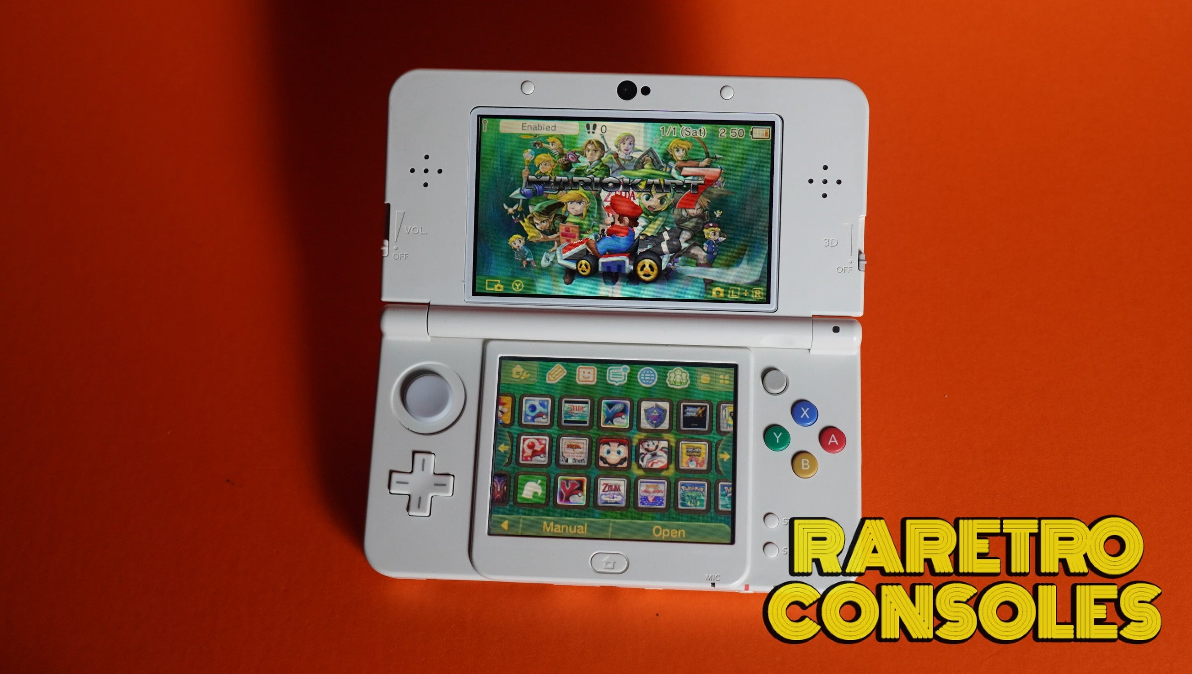 New Nintendo 3DS with Custom Legend of Zelda Plates | Raretro Consoles