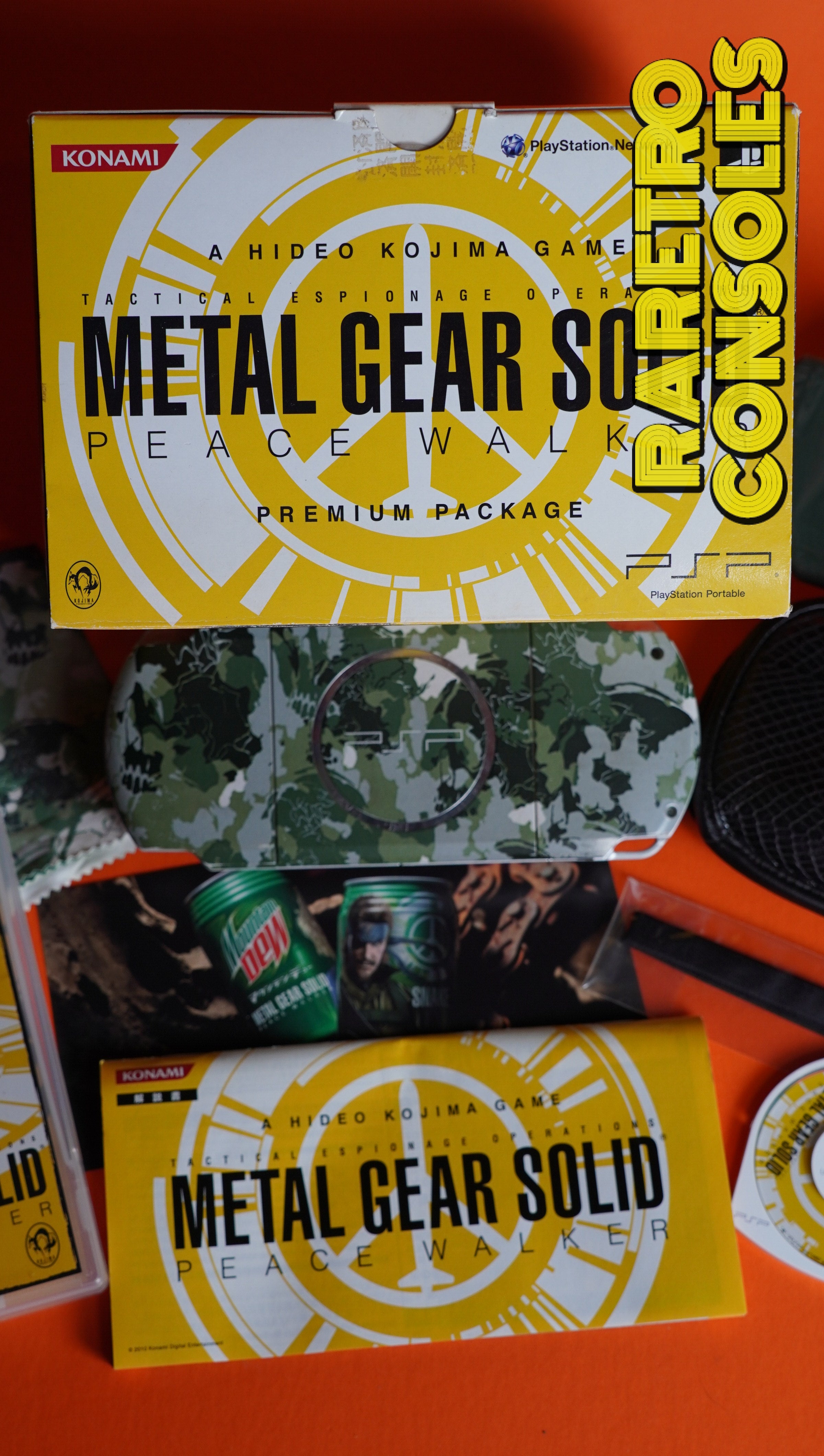 Metal Gear Solid Peace Walker Premium Package Limited Edition PSP
