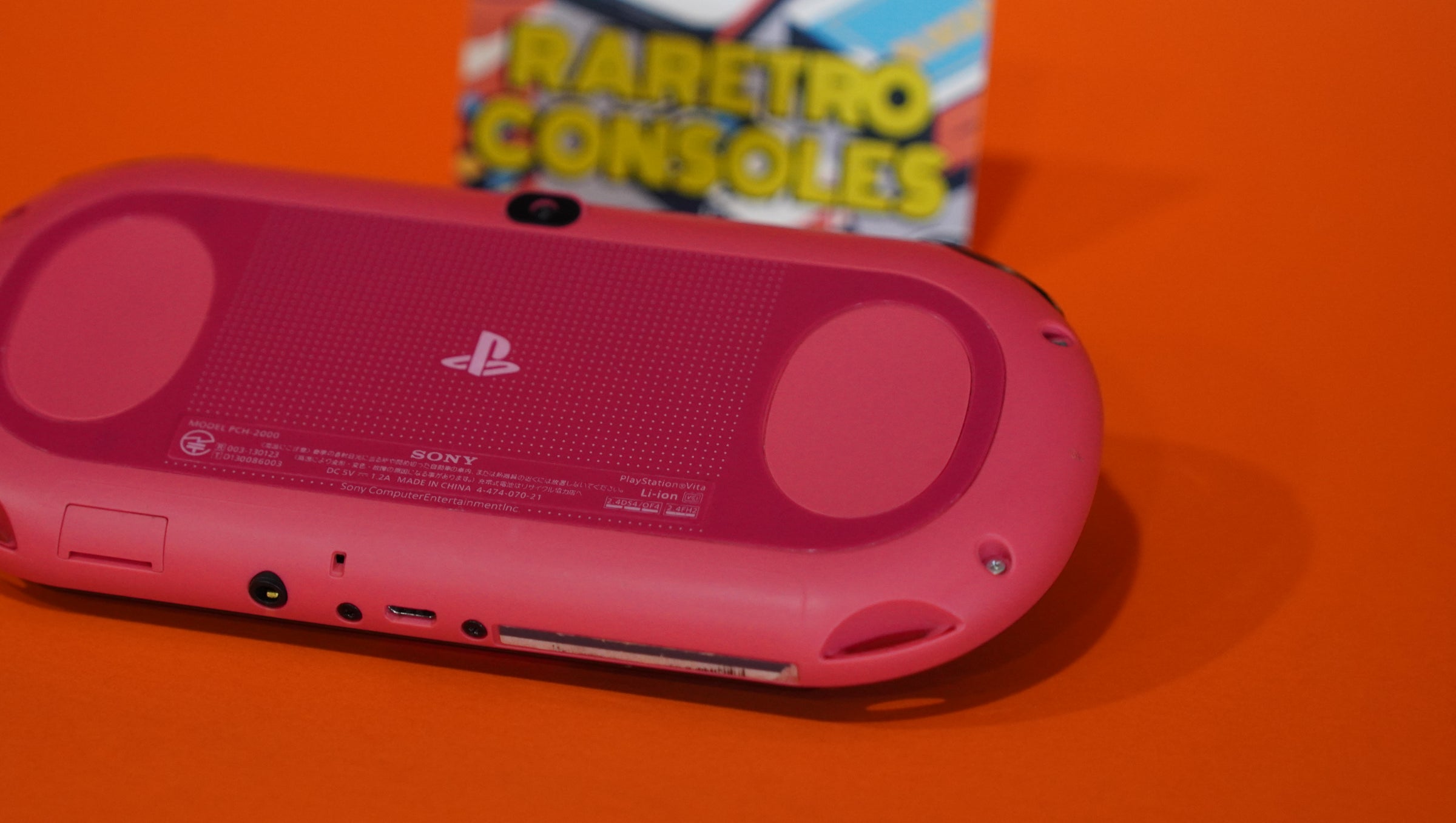 Pink x Black Sony PlayStation Vita Slim 2000 | Raretro Consoles