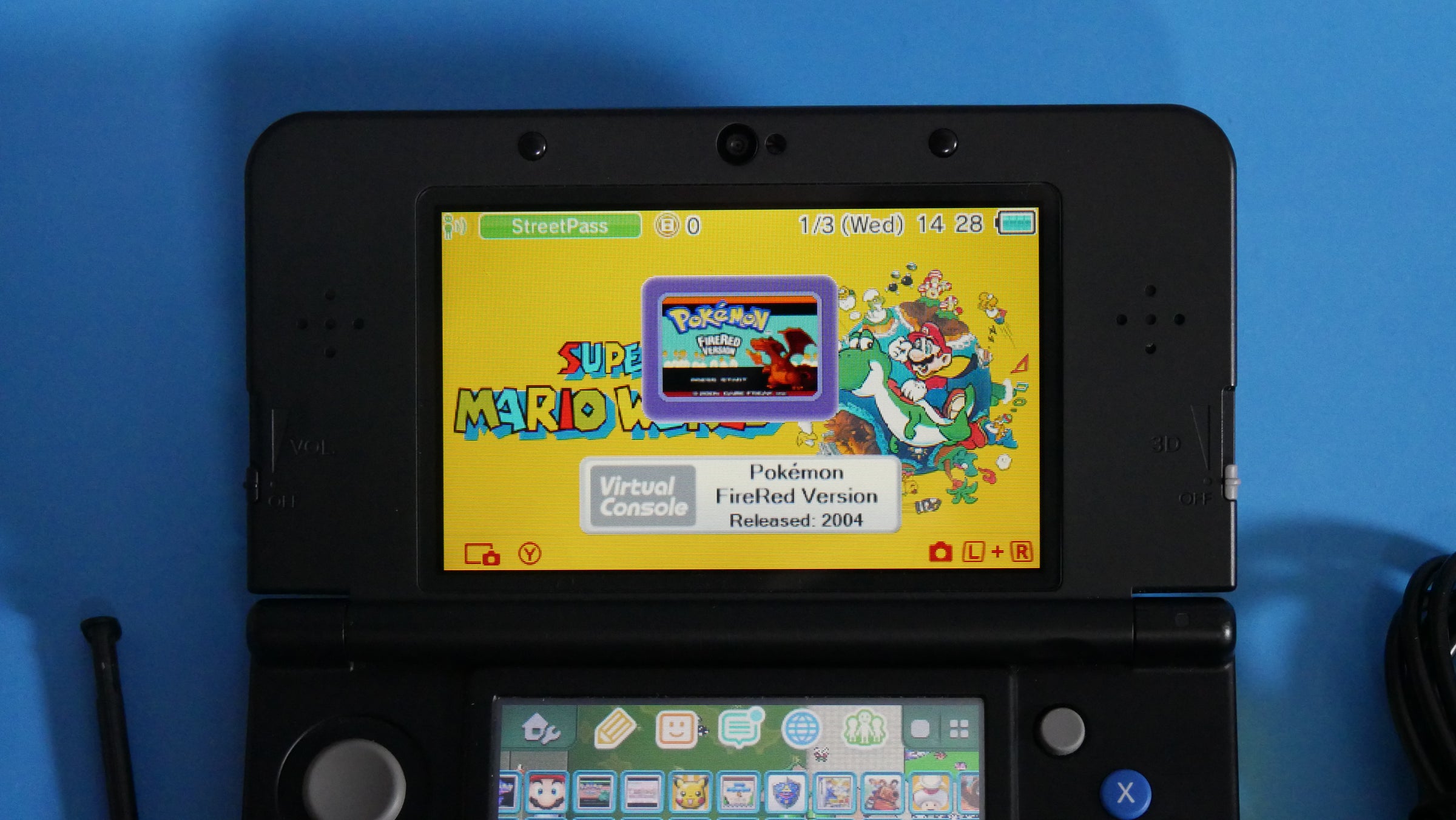New Nintendo 3DS with Super Mario Bros. 30th Anniversary