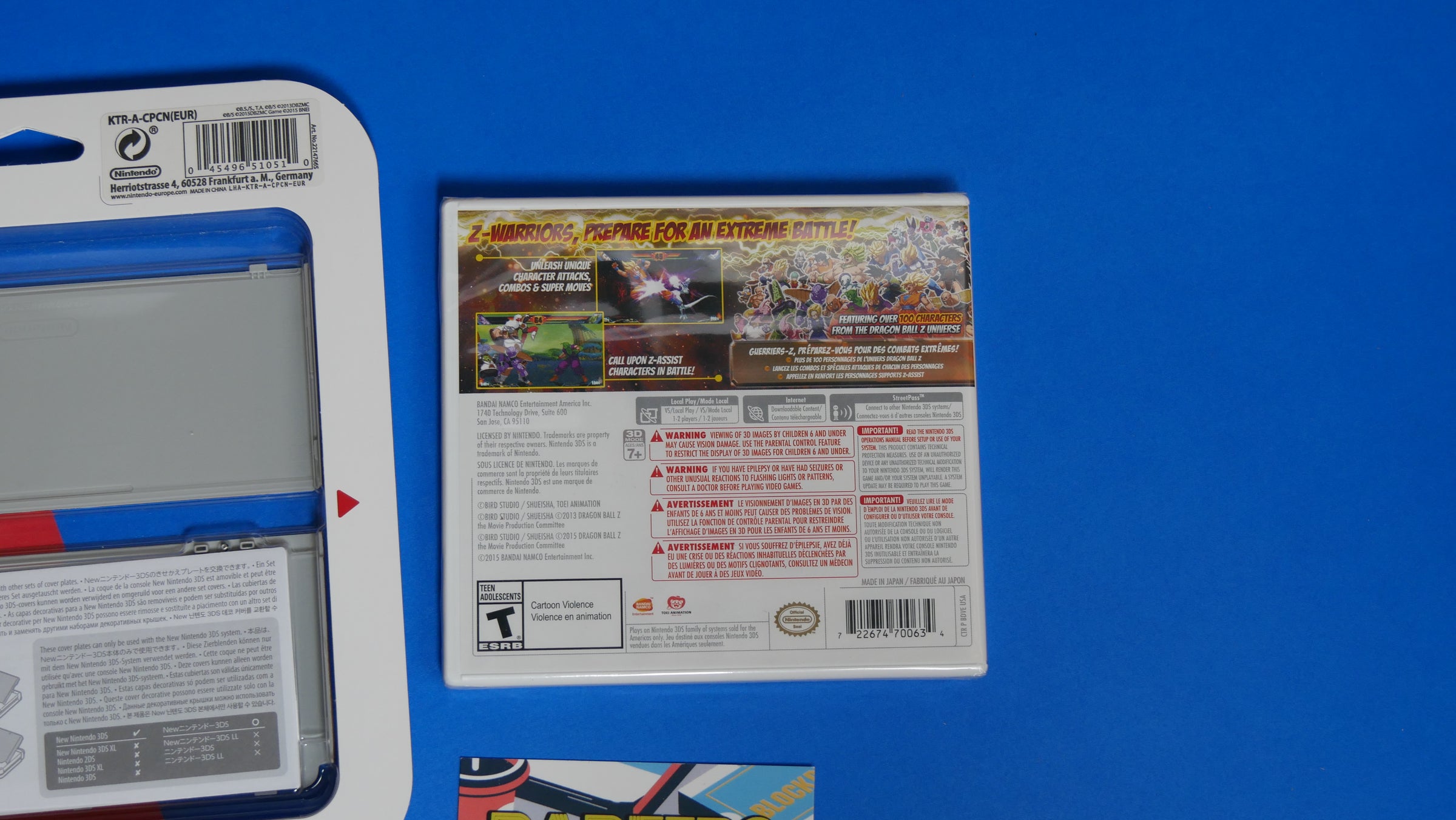 New Nintendo 3DS Dragon Ball Z Butoden Complete Pack | Raretro
