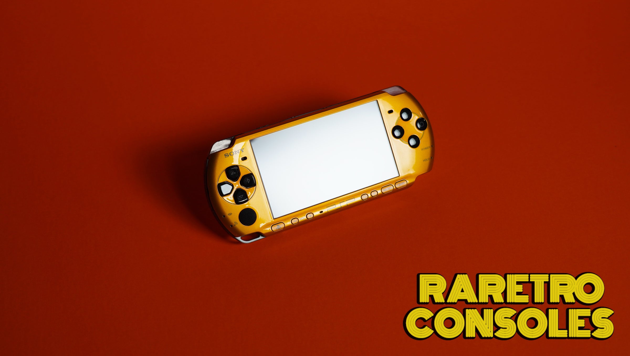 Yellow Sony Playstation Portable PSP 3000 | Raretro Consoles