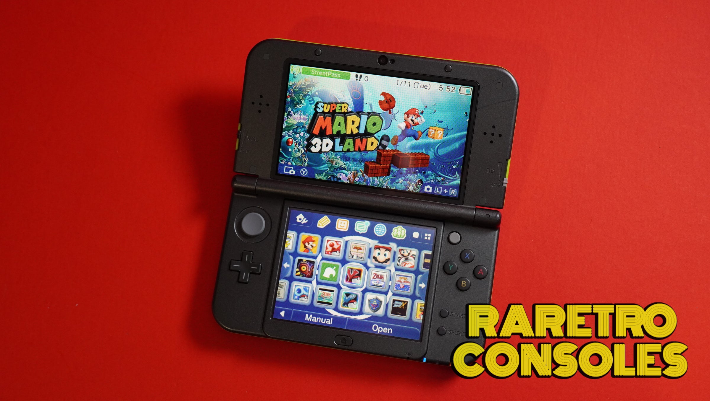 Ultimate Dual IPS & USB C Lime Green New Nintendo 3DS XL | Raretro