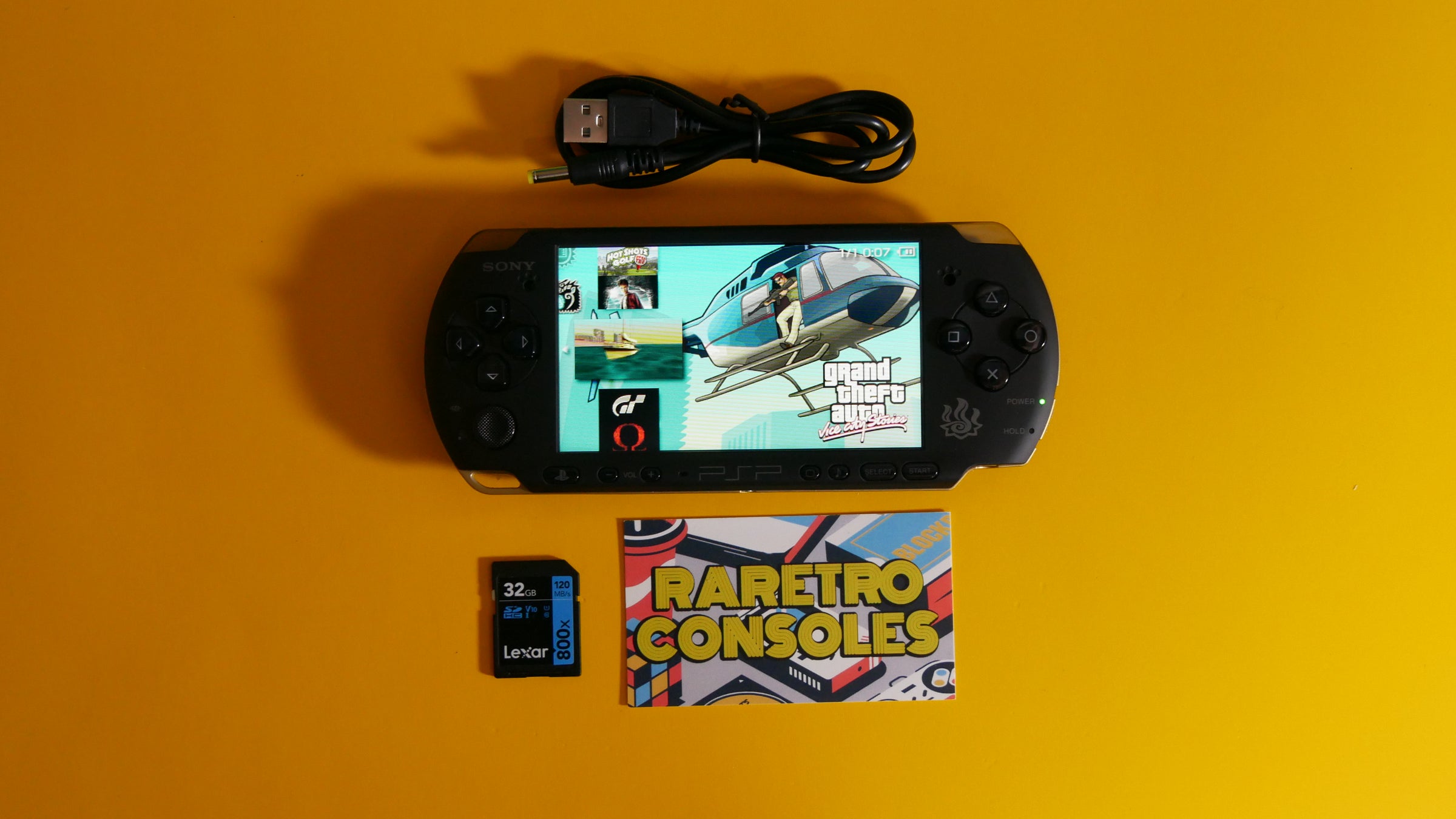 PSP 3000 Monster Hunter 3 Matte Black Japanese Limited PSP 3000 Monster Hunter 3 Matte Black Japanese Limited