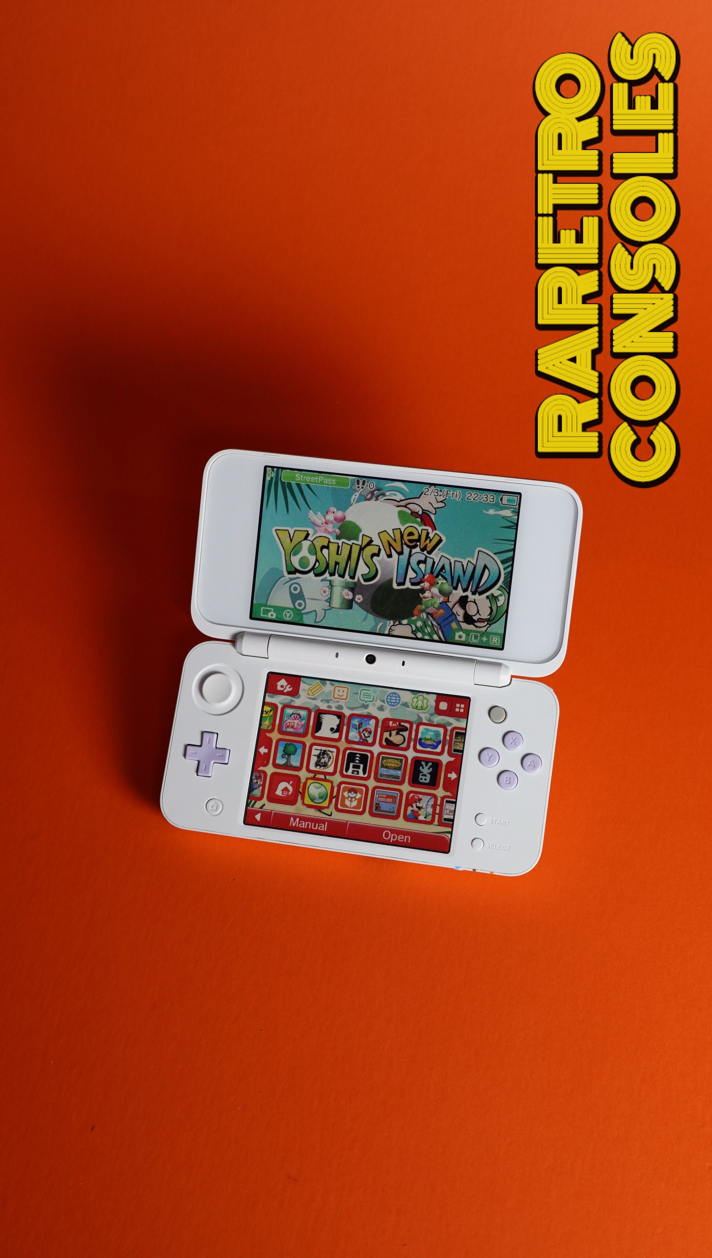 Nintendo New 2DS XL in Lavender x White | Raretro Consoles