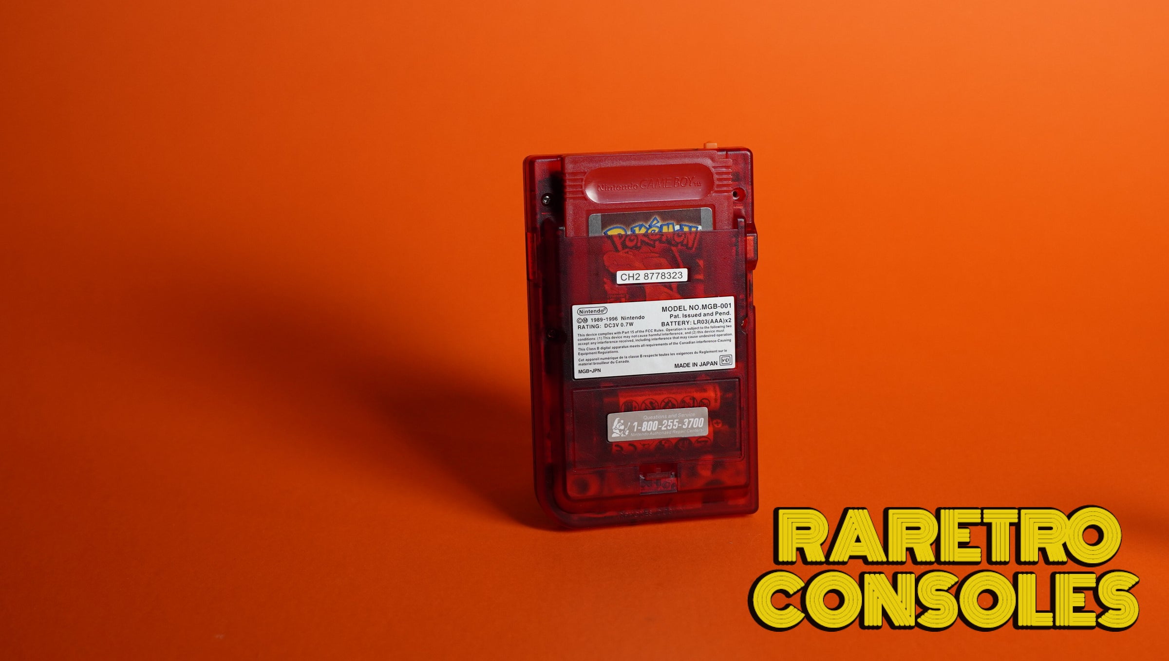 All Gameboy Color Red Screen Raretro Consoles