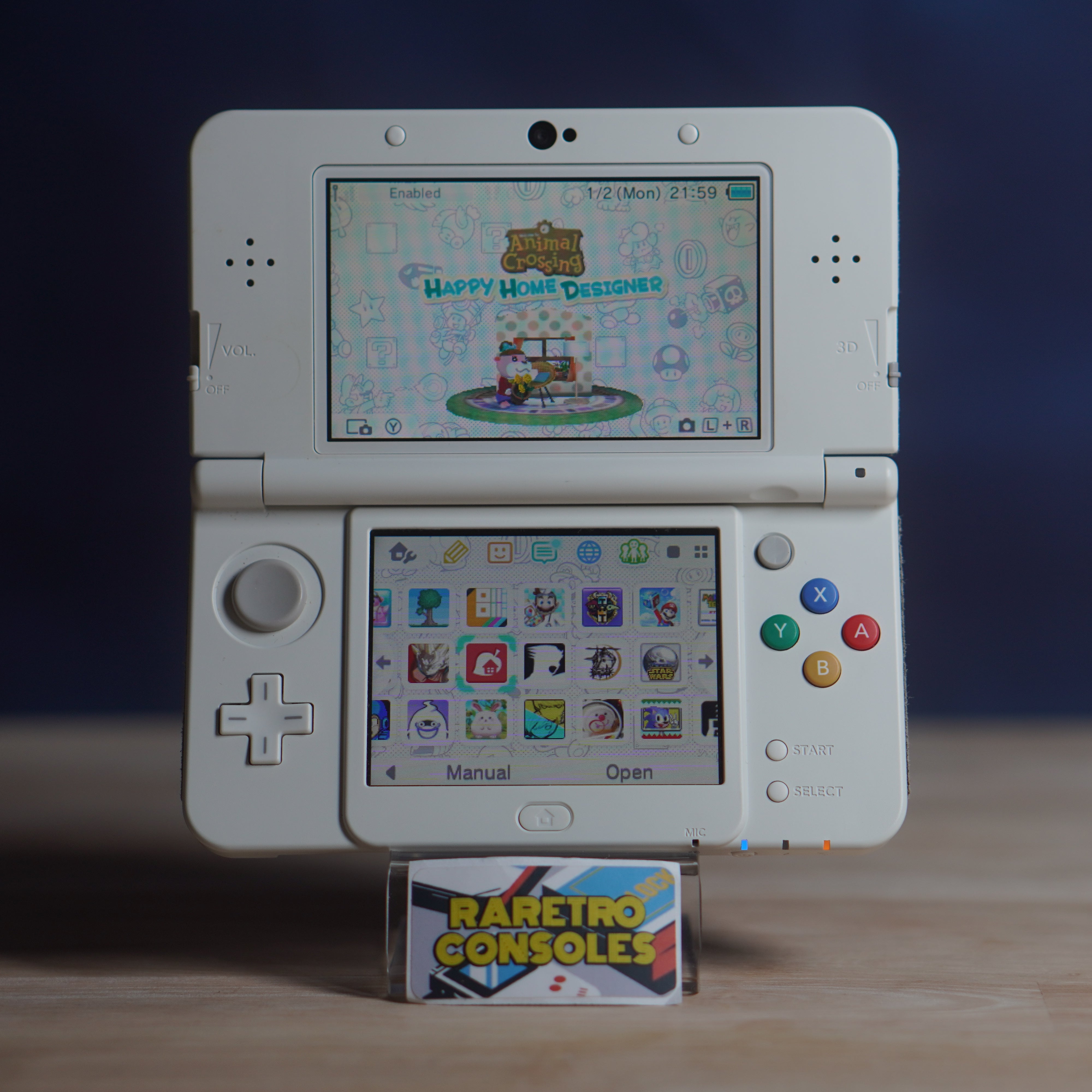 New Nintendo 3DS with No. 012 Mario World Felt Plates | Raretro
