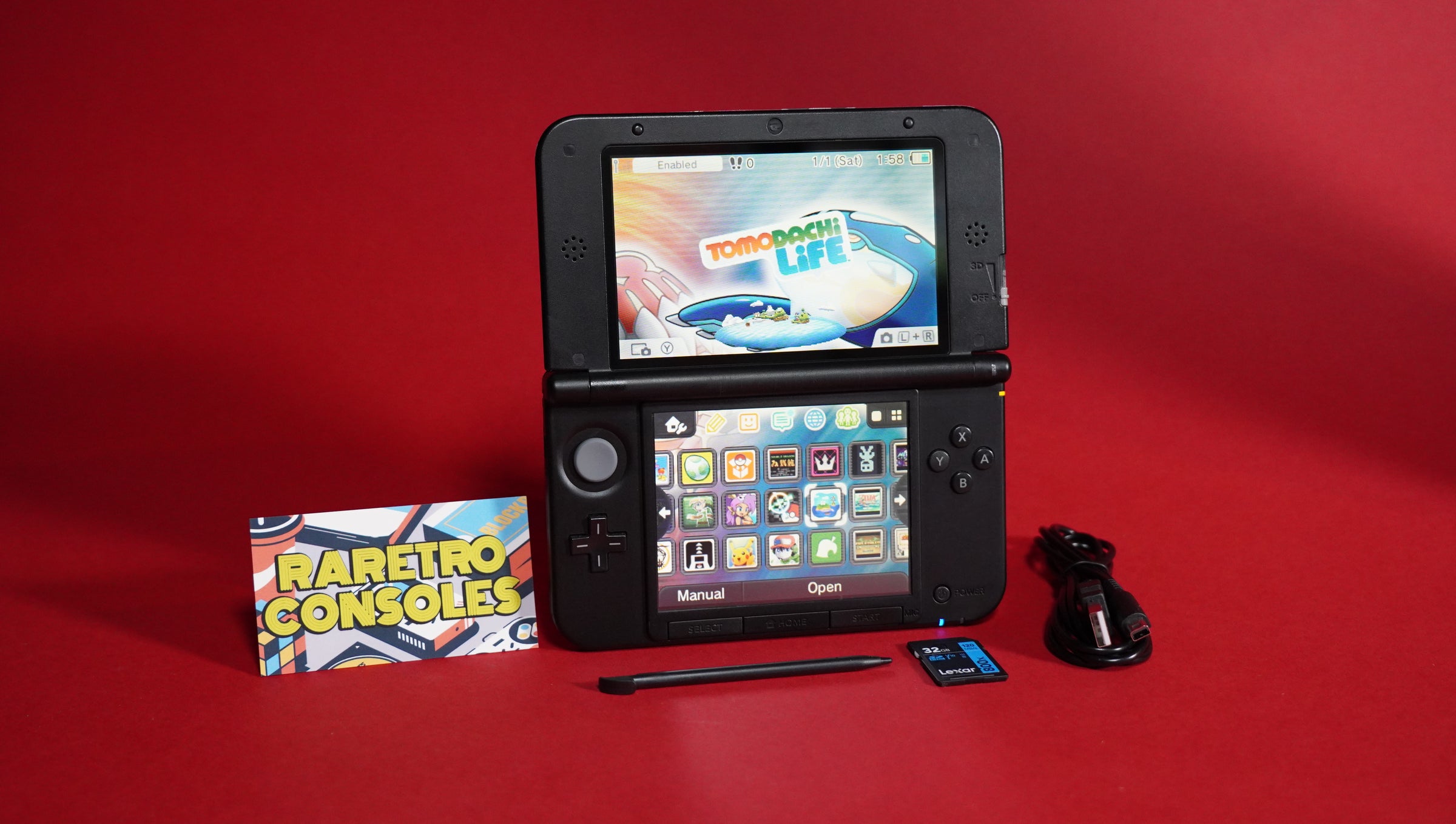 Nintendo 3DS XL Pokémon X and Y Limited Edition - Red | Raretro