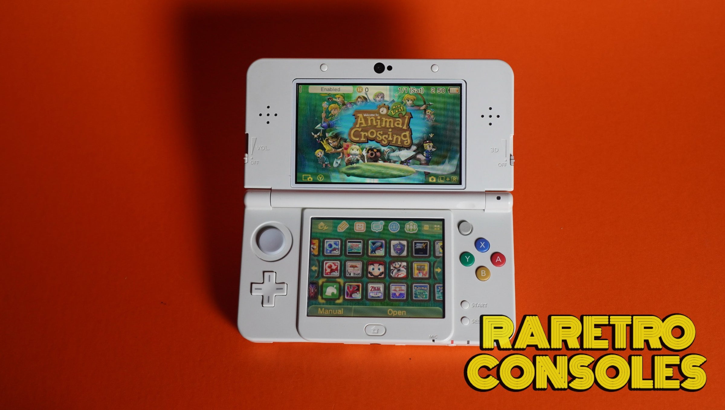 New Nintendo 3DS with Custom Legend of Zelda Plates | Raretro Consoles