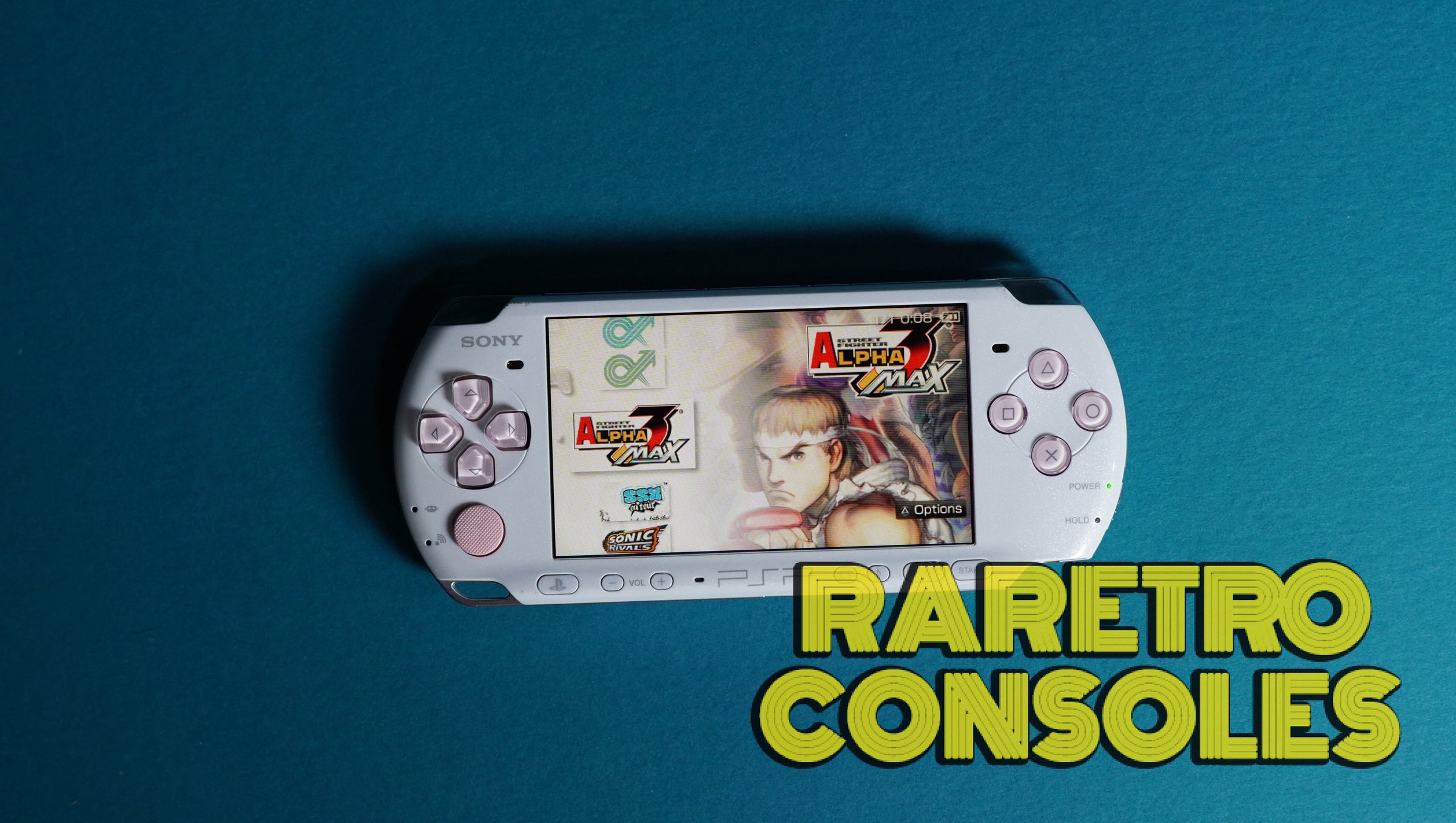 Pearl White x Pink PSP 3000 PlayStation Portable | Raretro Consoles