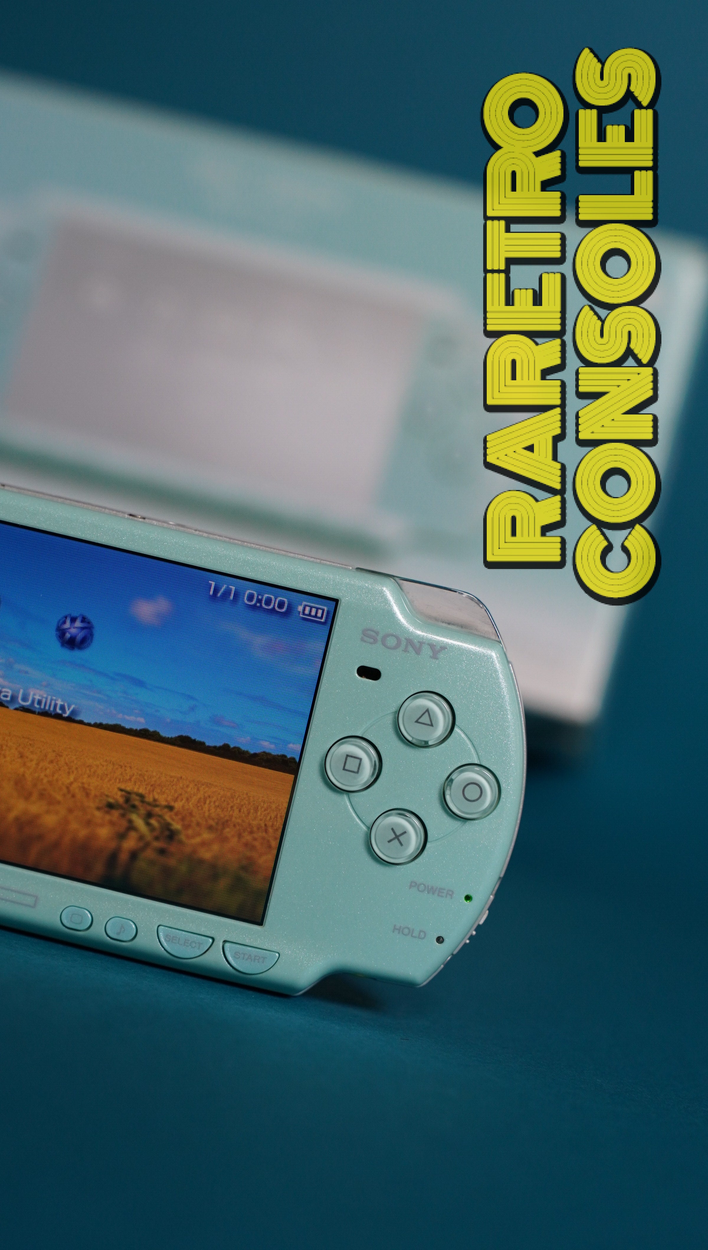 PSP-2000 ミントグリーン 箱付き Sony PSP 2000 Launch Edition Mint Green with Box | Raretro
