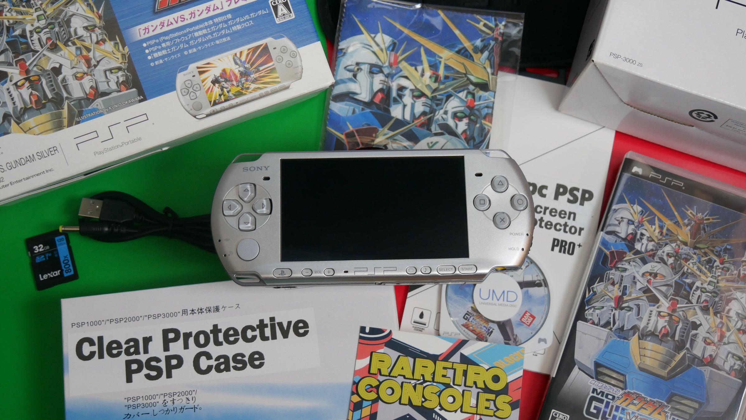 Gundam vs Gundam PSP 3000 With Box | Brand New! | Raretro Consoles