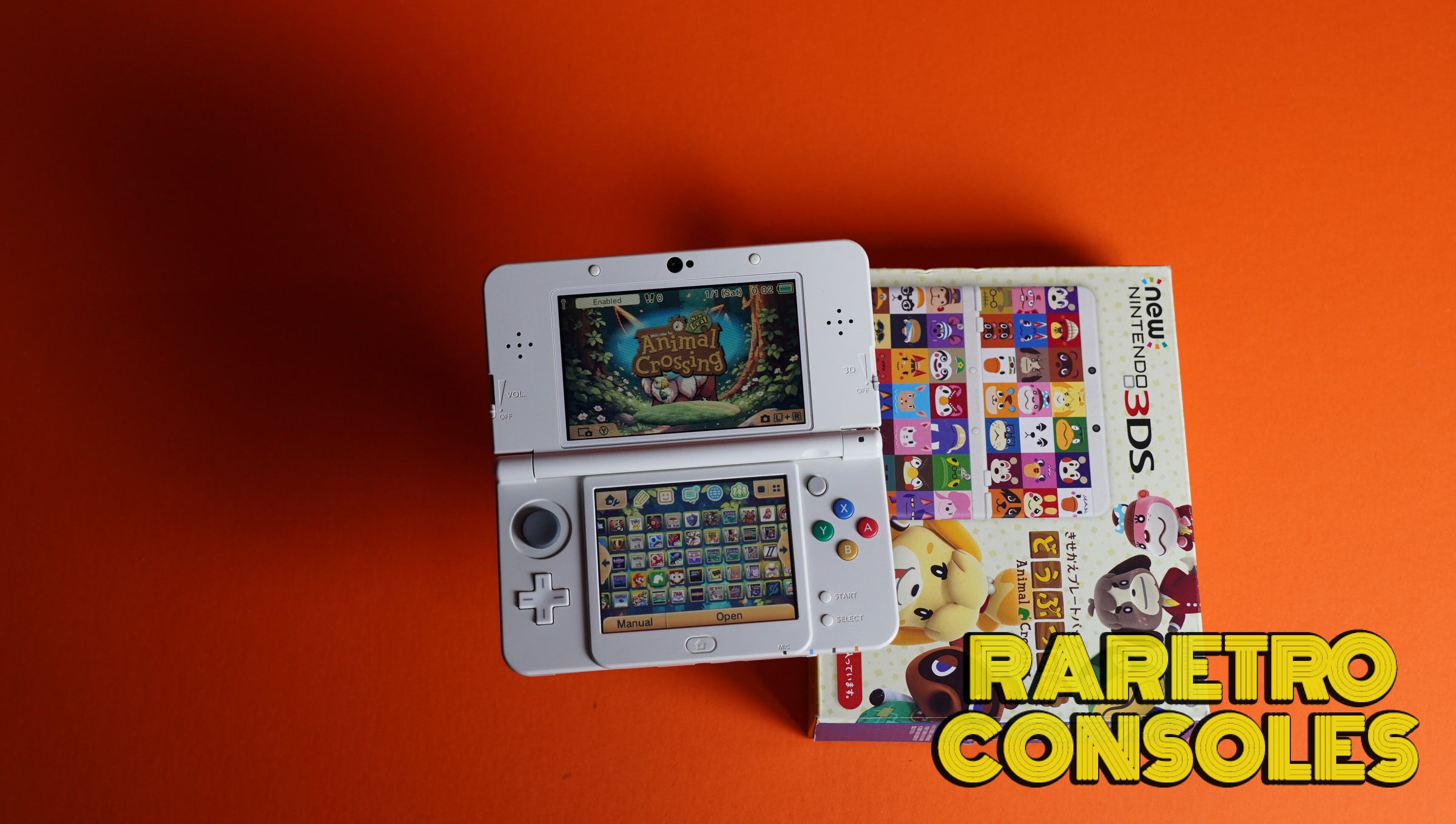 Animal Crossing New 3DS Pack with No. 068 Animal Crossing Tile