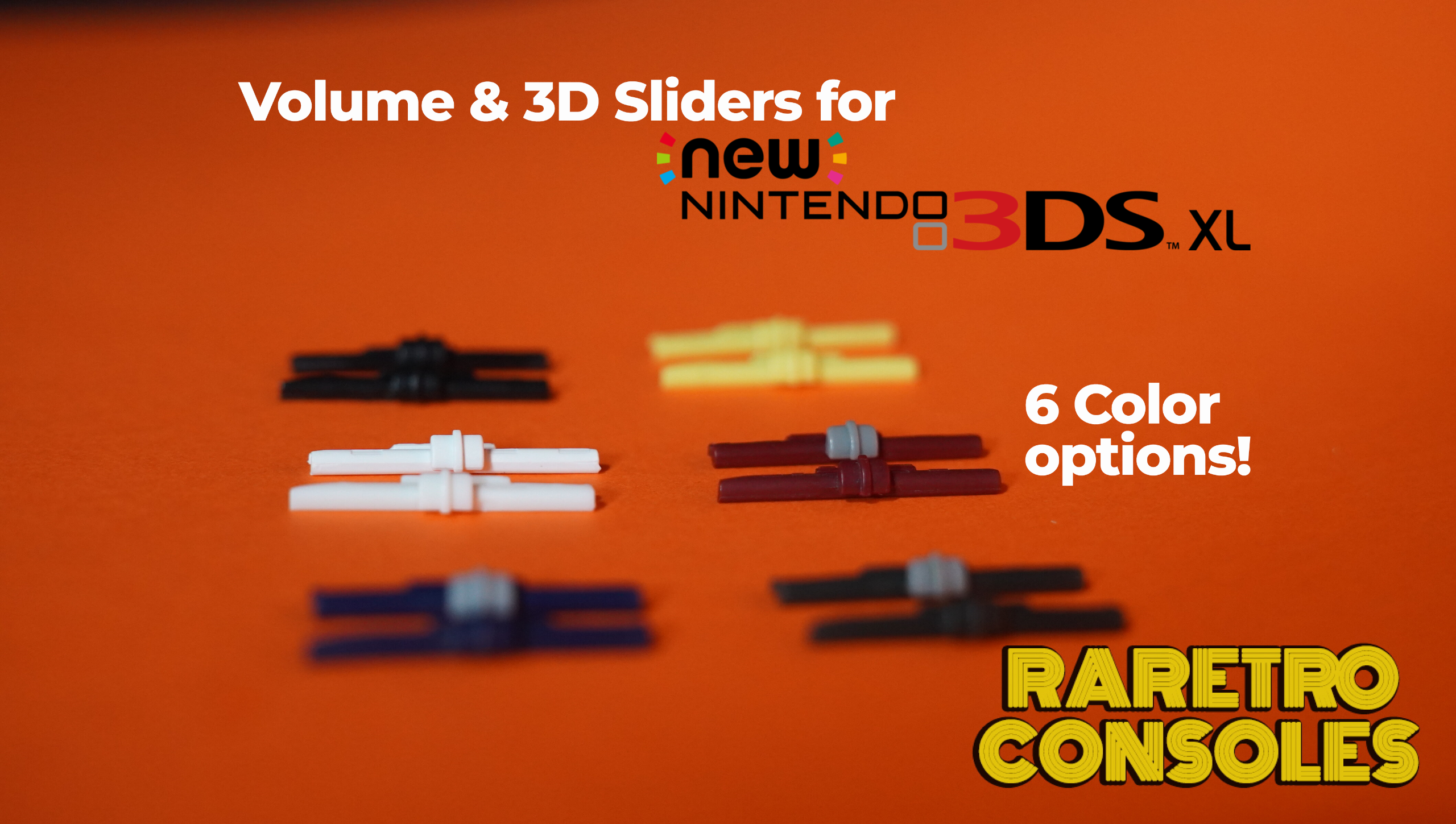 Replacement Thumbsticks for Nintendo 3DS, 3DS XL & New 3DS, New