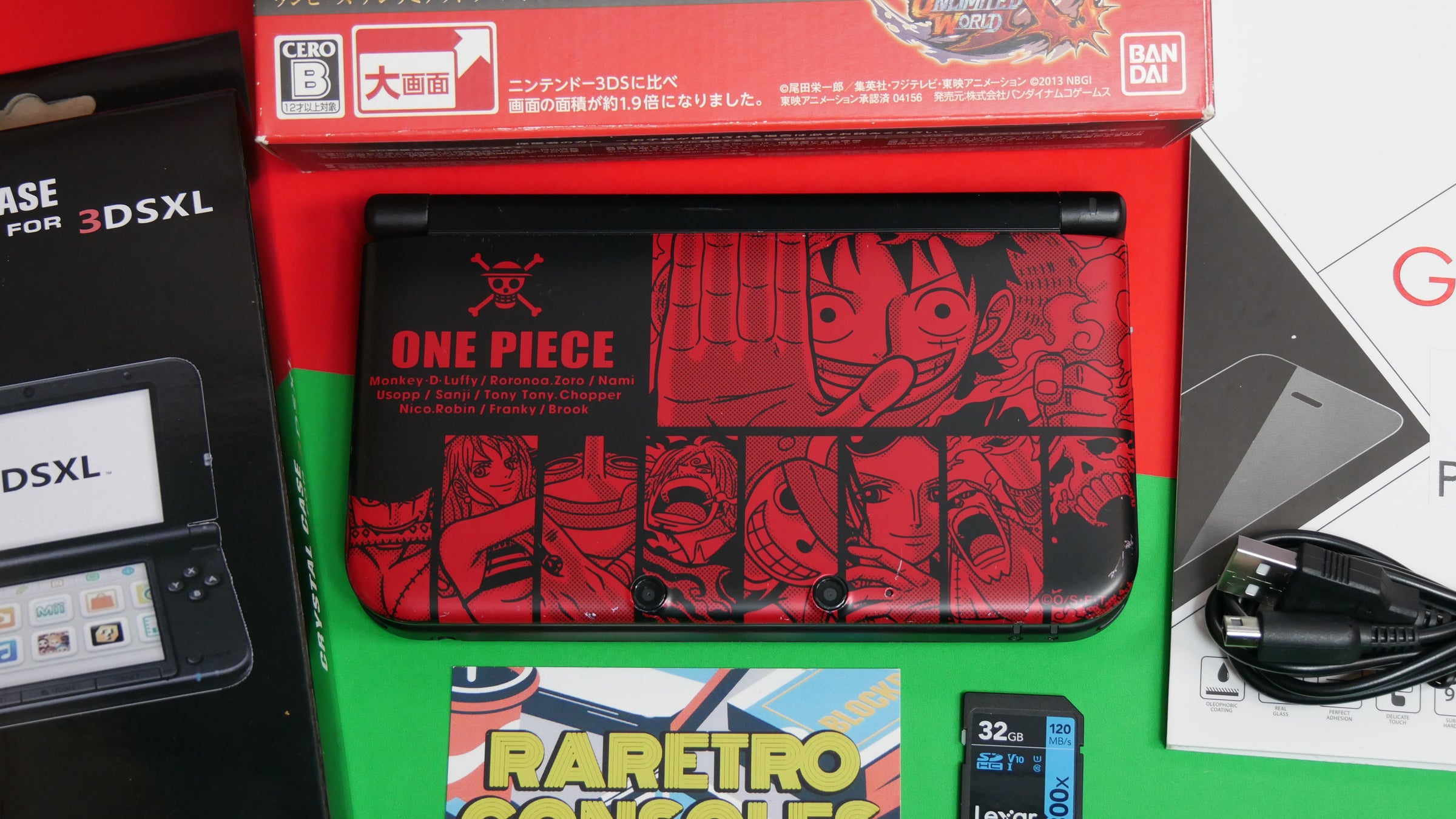 Nintendo 3DS XL One Piece Unlimited World Adventure Luffy Nintendo 3DS XL One Piece Unlimited World Adventure Luffy