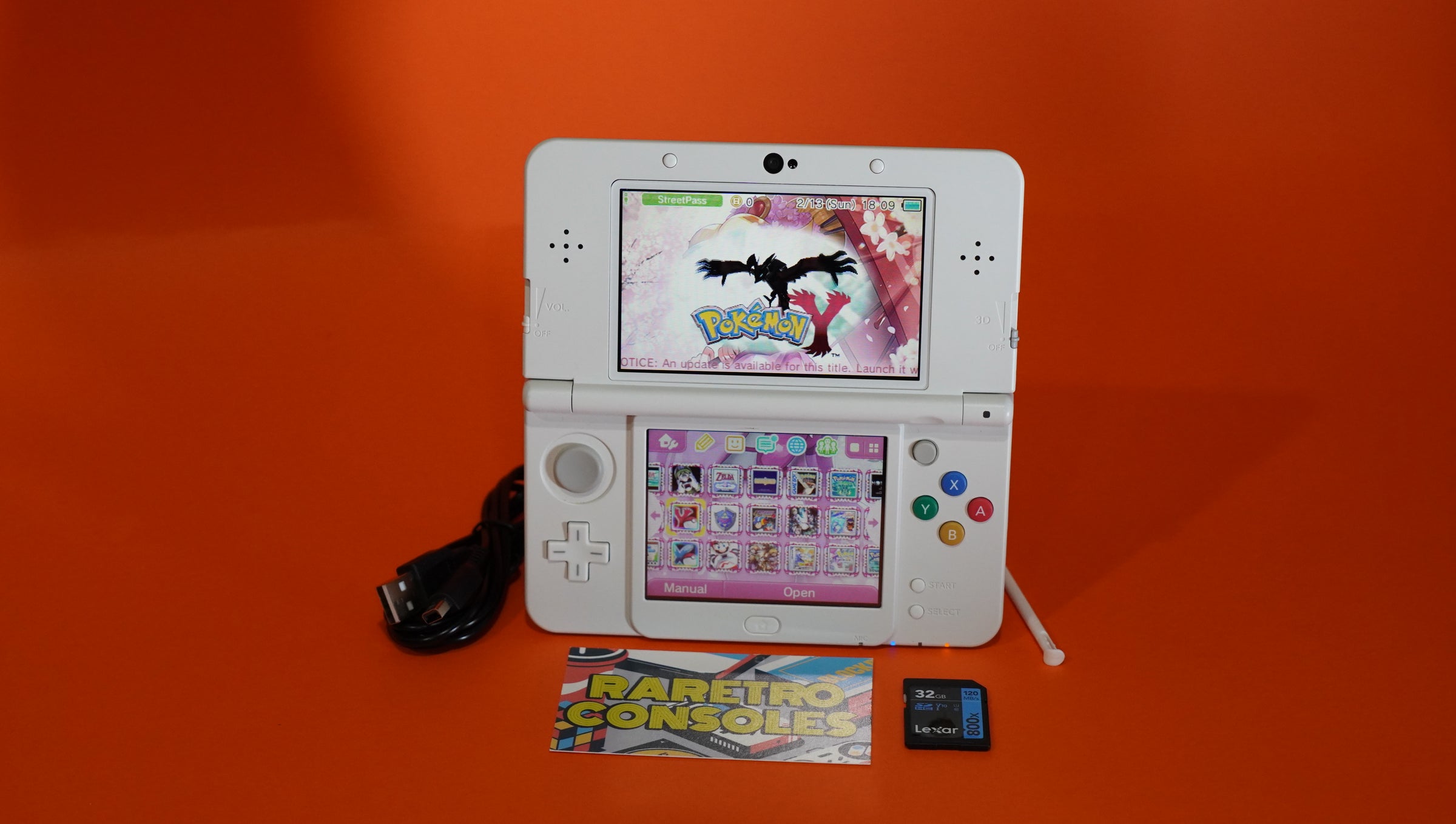 New Nintendo 3DS with No. 003 Princess Peach Plates