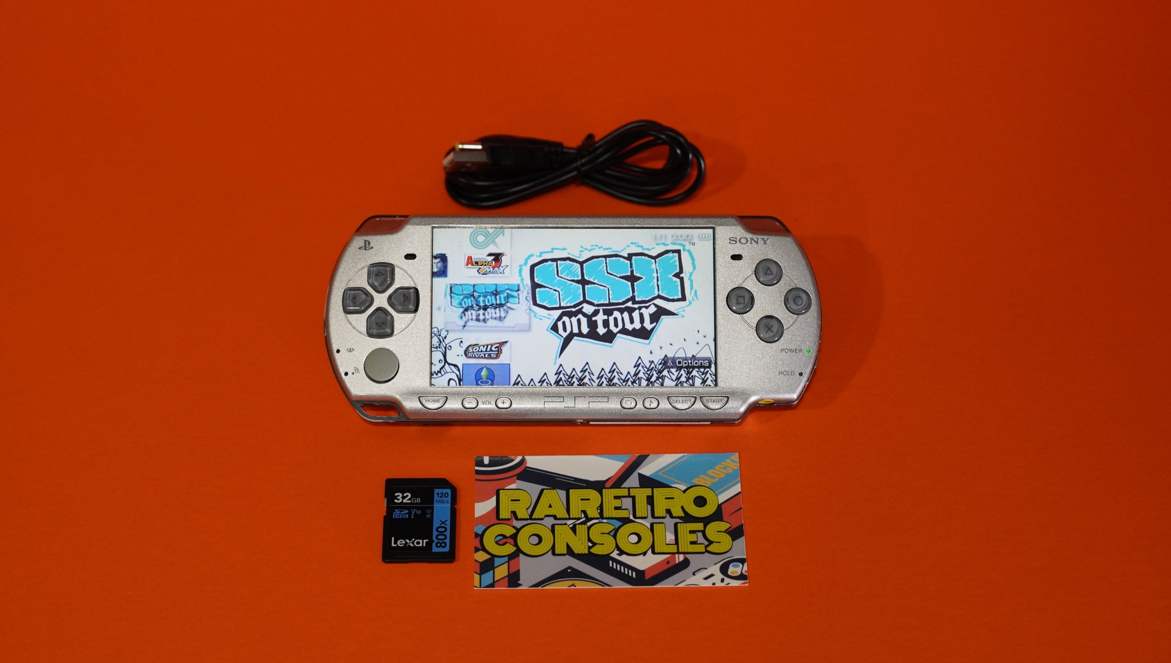 Final Fantasy Crisis Core 10th Anniversary Sony PSP 2000 LE with