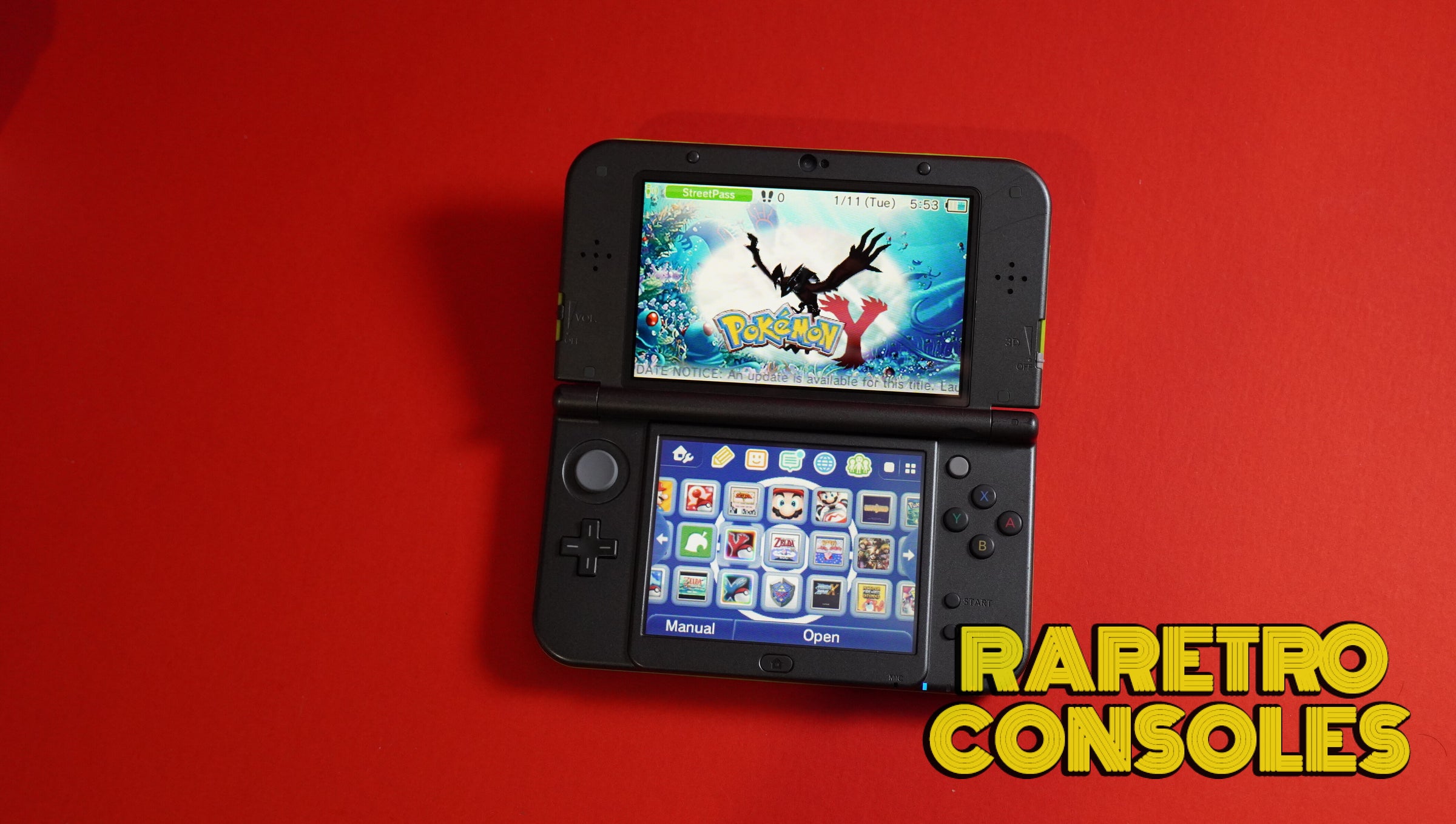 Ultimate Dual IPS & USB C Lime Green New Nintendo 3DS XL | Raretro
