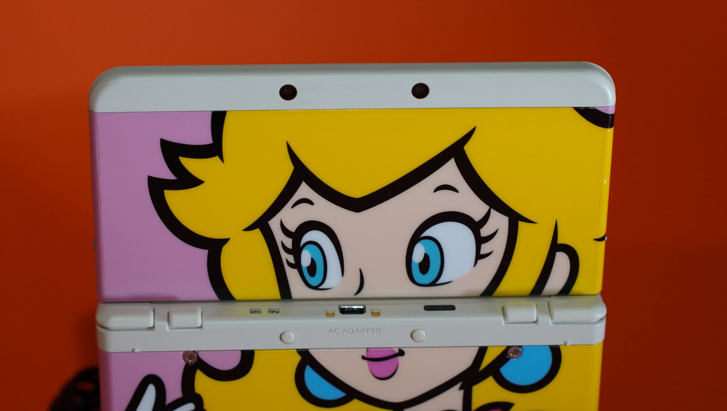 ニンテンドー3DS - Nintendo NEW ニンテンドー 3DS ピーチ姫プレート New Nintendo 3DS with No. 003 Princess Peach Plates