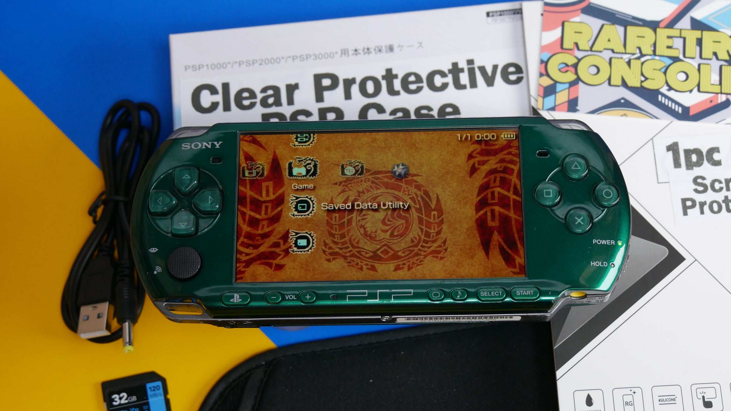 Sony PlayStation PSP 3000 Spirited Green | Raretro Consoles
