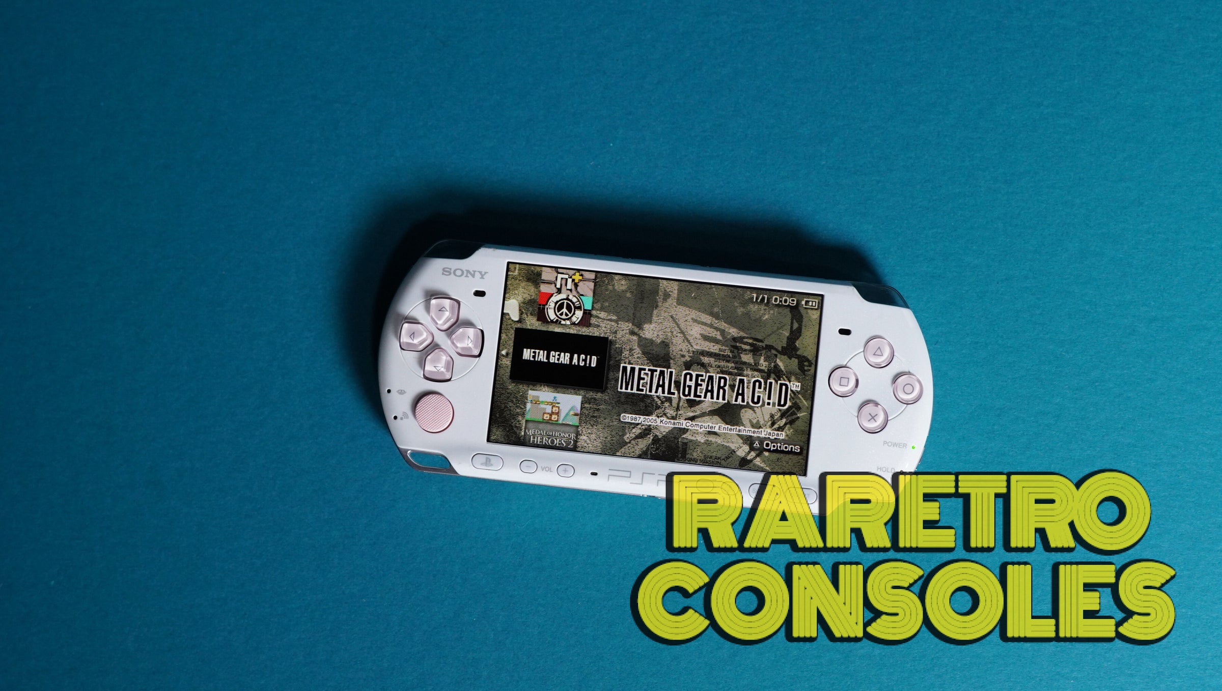 Pearl White x Pink PSP 3000 PlayStation Portable | Raretro Consoles