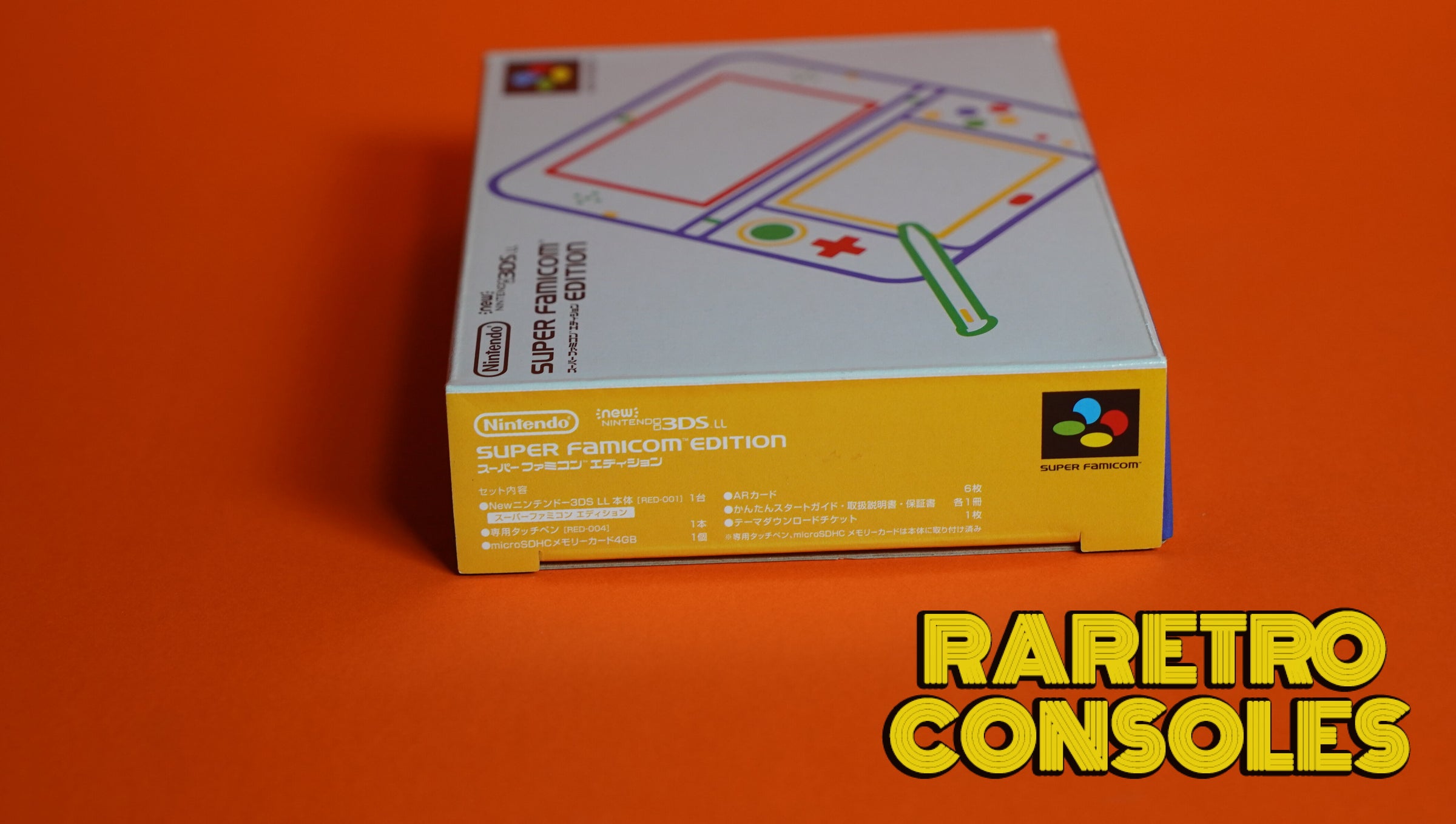 Super Famicom New Nintendo 3DS XL Special Edition with Box