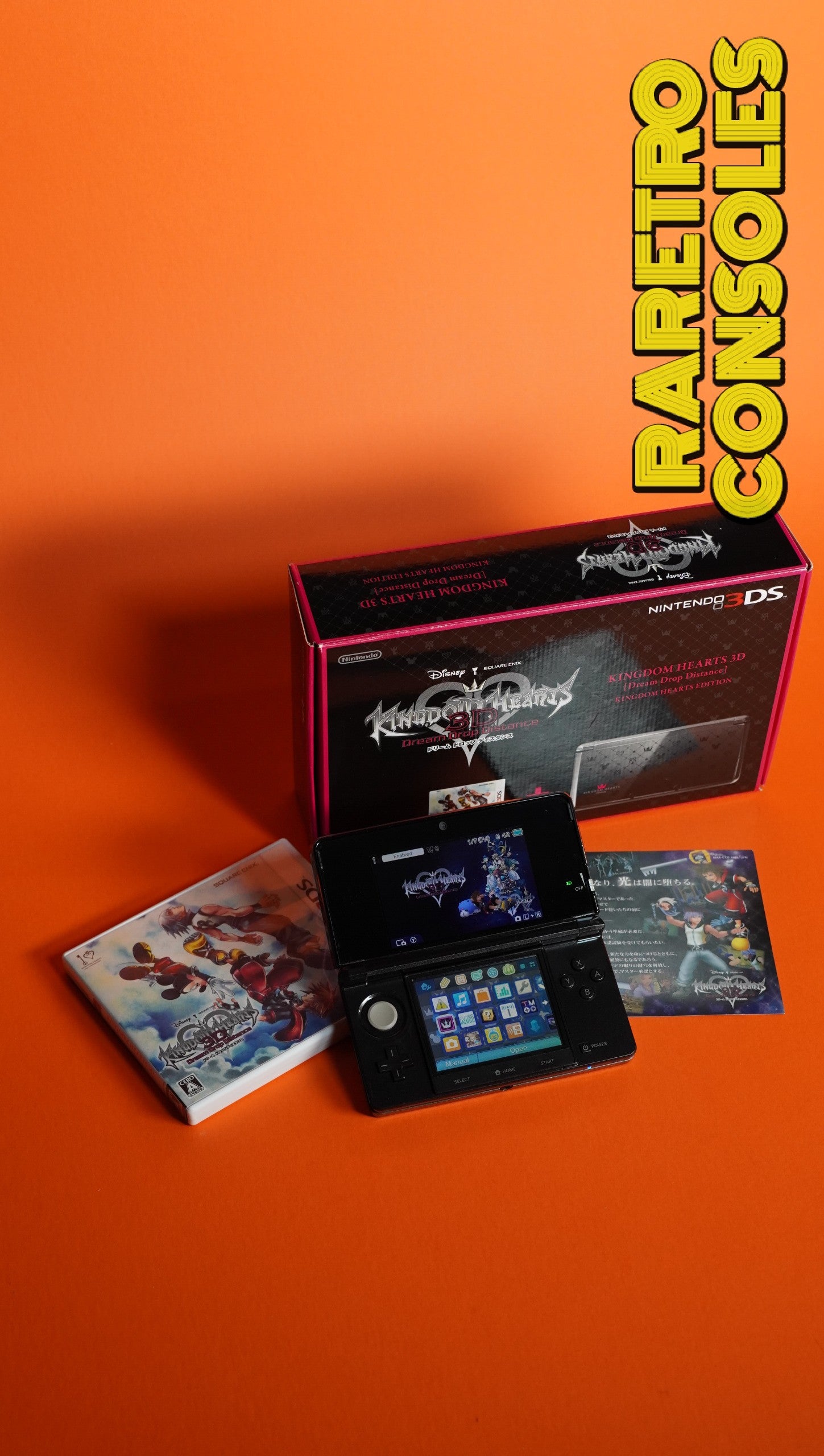 Nintendo 3DS Kingdom Hearts 3D Dream Drop Distance Console with
