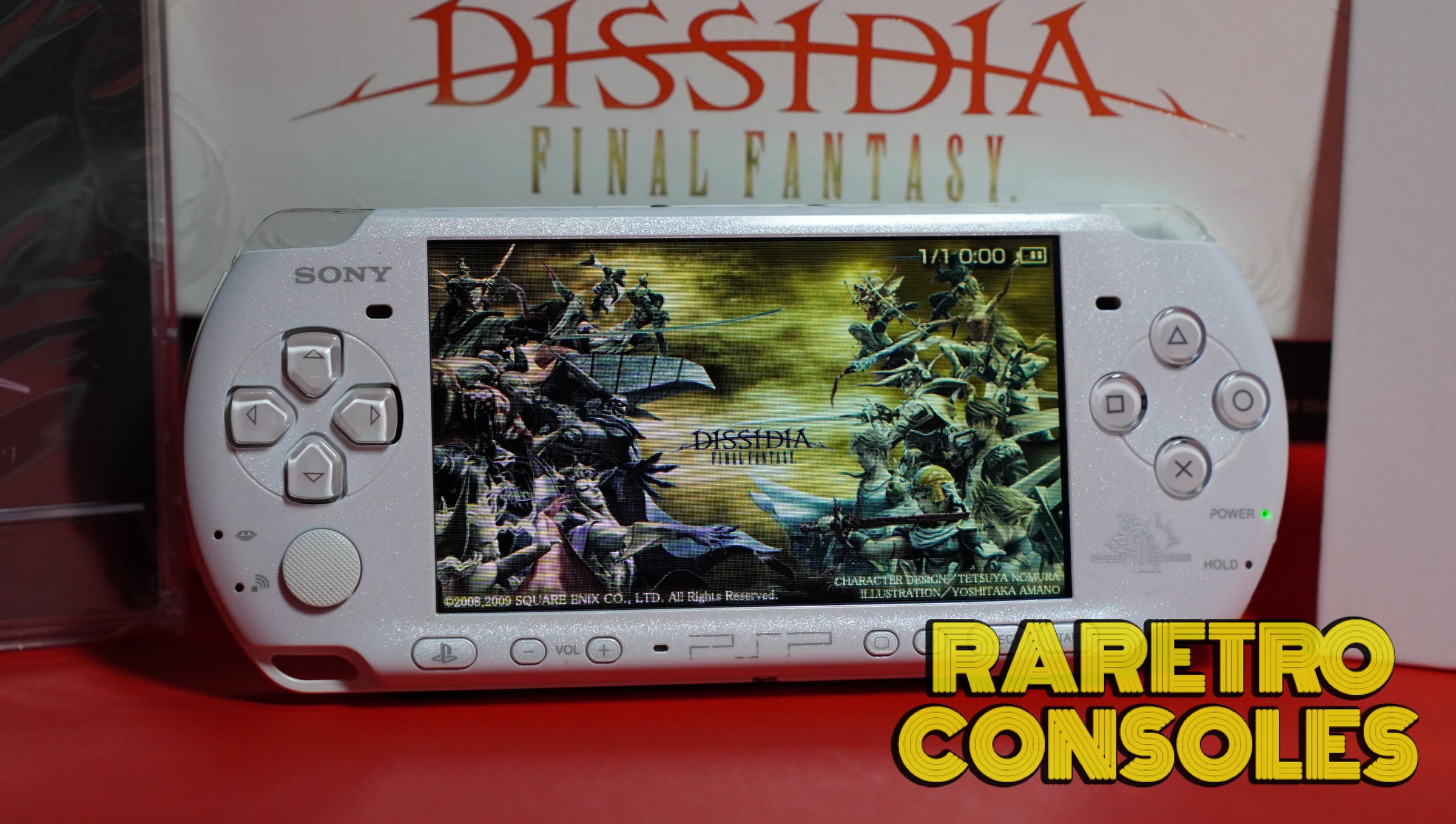 Sony PSP 3000 Final Fantasy Dissidia 20th Anniversary