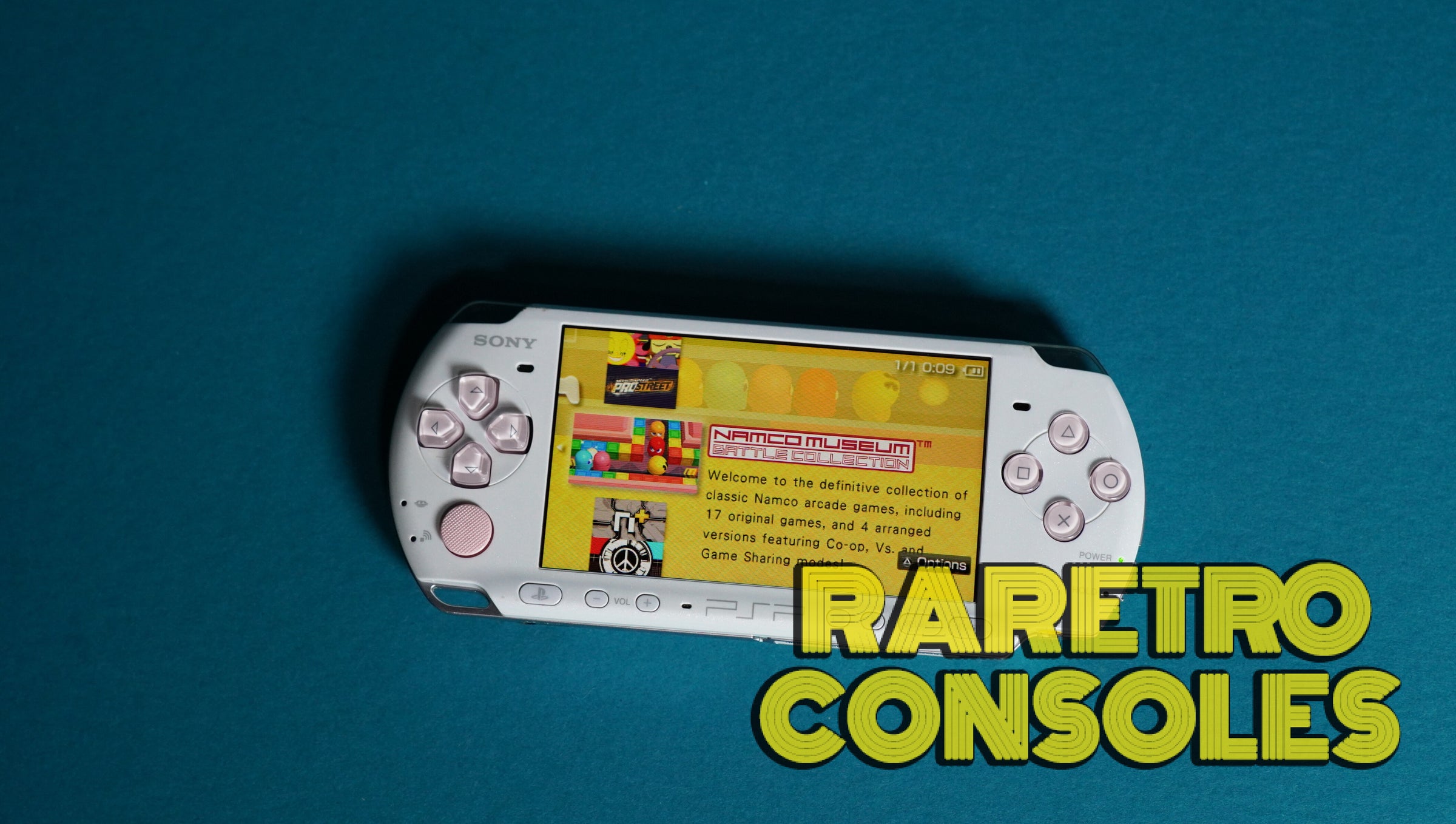 Pearl White x Pink PSP 3000 PlayStation Portable | Raretro Consoles