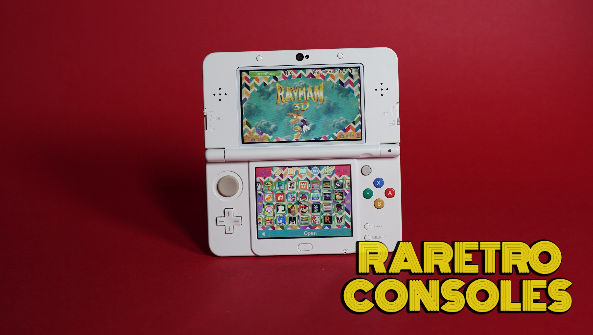 New Nintendo 3DS with No. 060 Splatoon Plates | Raretro Consoles