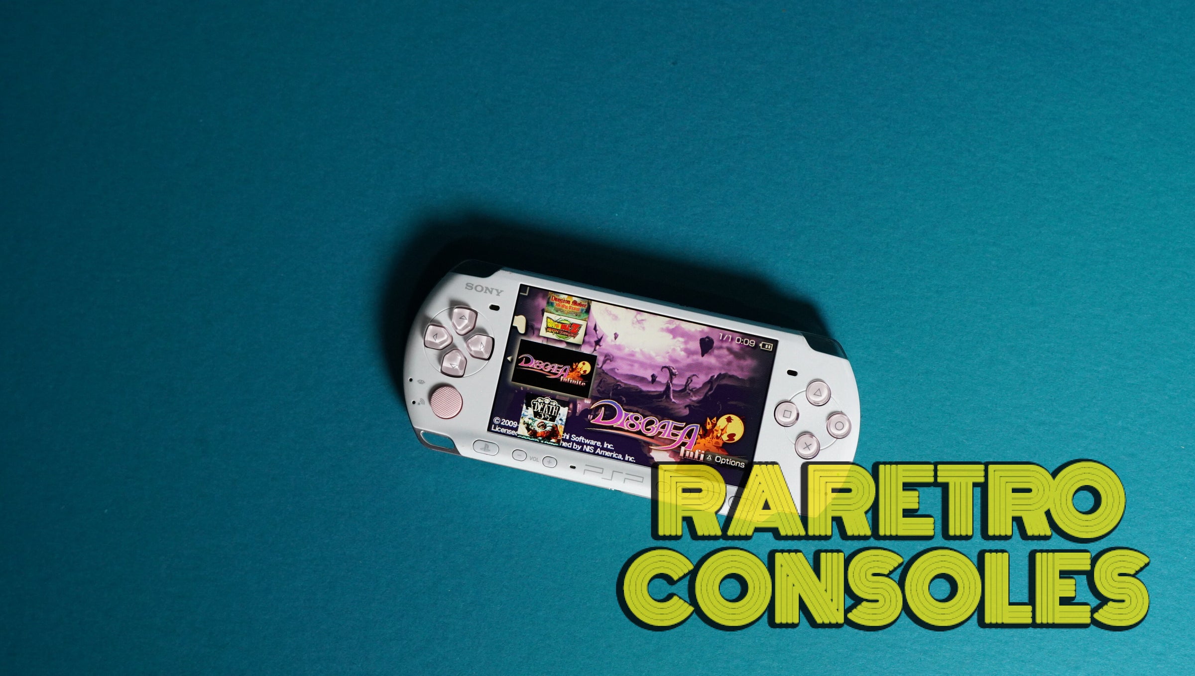 Pearl White x Pink PSP 3000 PlayStation Portable | Raretro Consoles