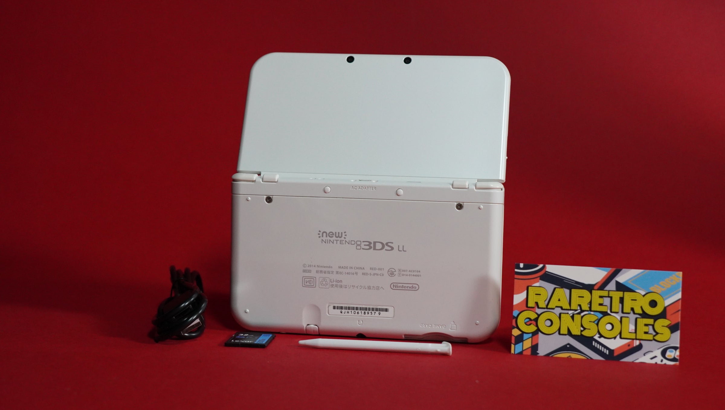 Dual IPS New Nintendo 3DS XL in Pearl White | Raretro Consoles