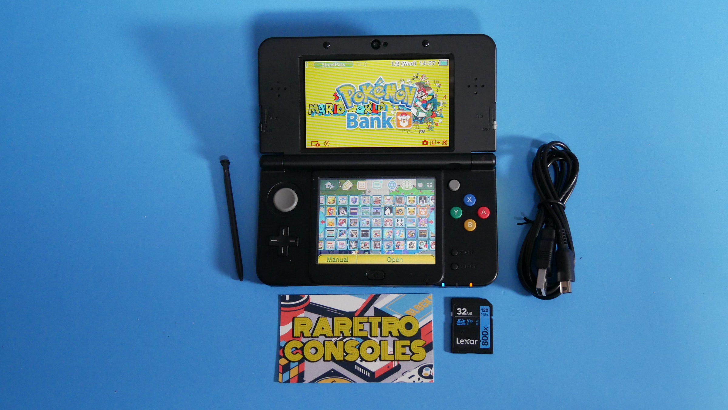 New Nintendo 3DS with Super Mario Bros. 30th Anniversary