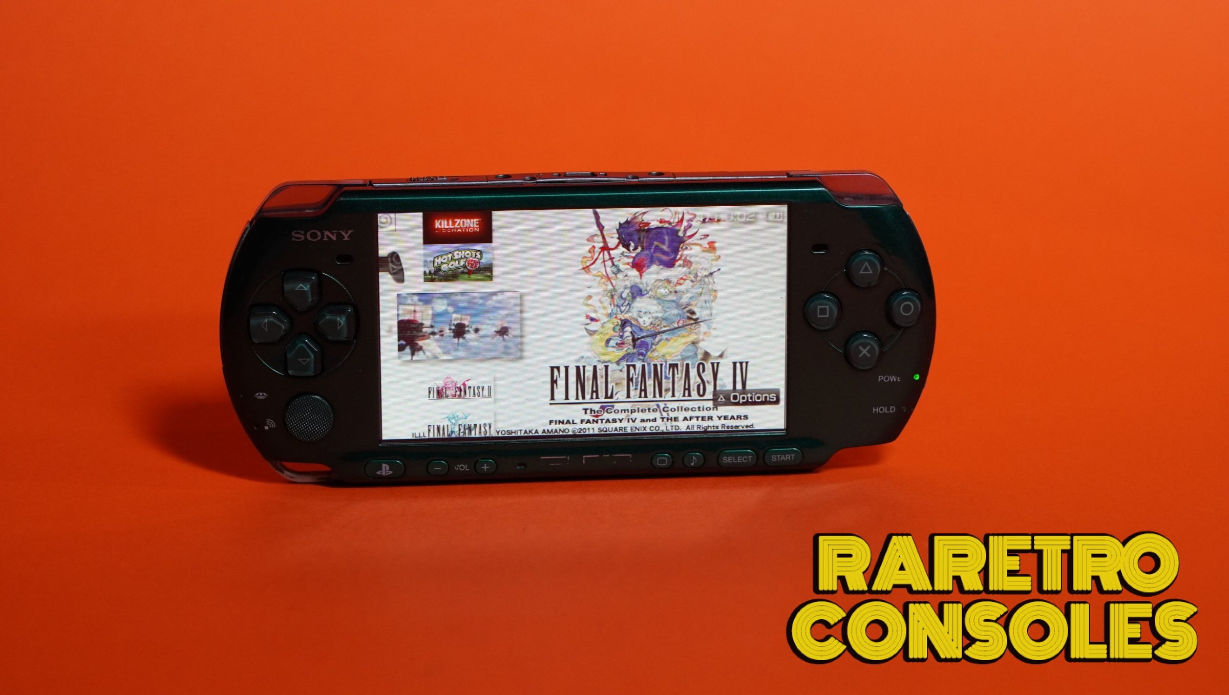 Spirited Green Sony PlayStation PSP 3000 | Raretro Consoles