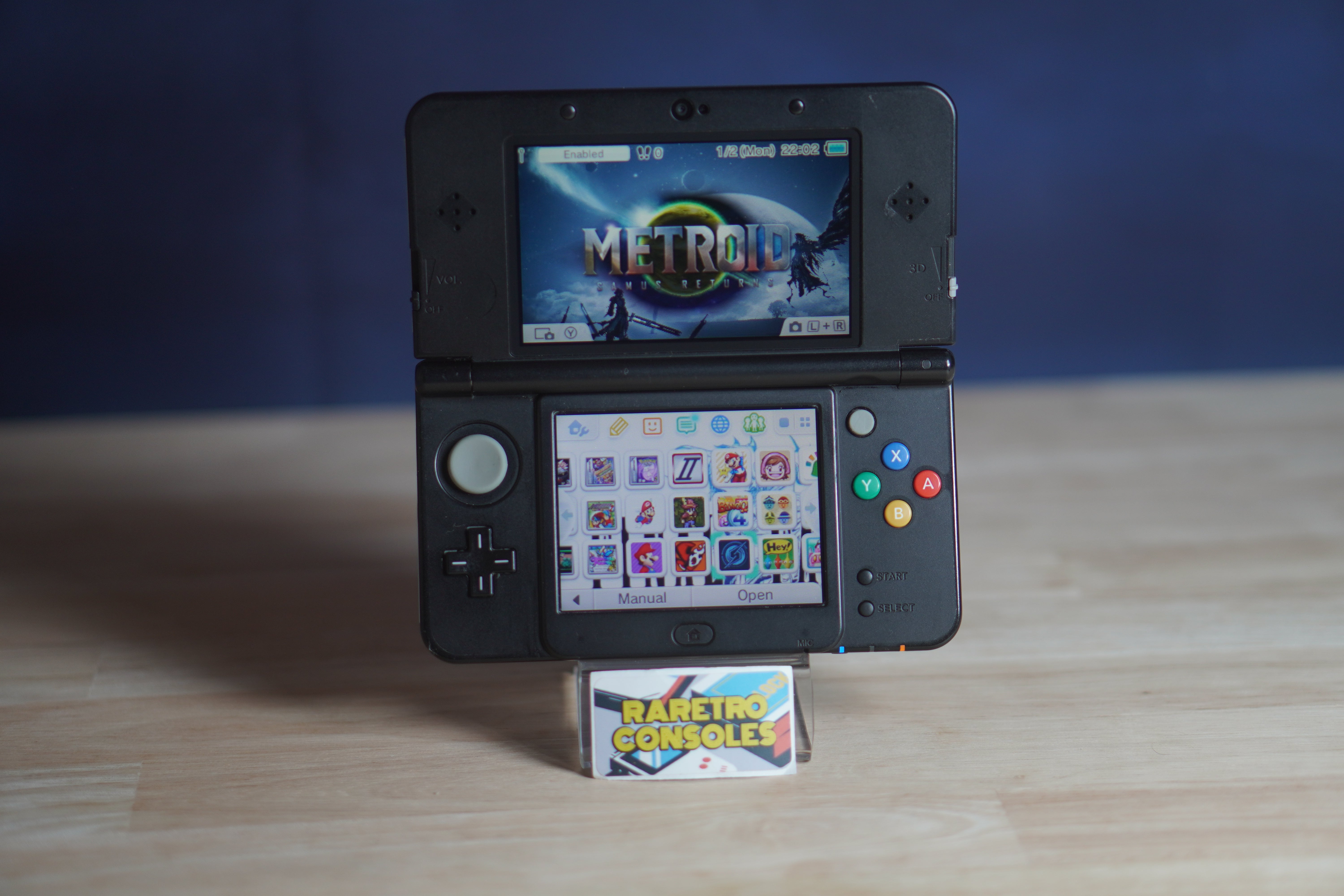 Nintendo 3DS本体とカセット(モンハン4G/どうぶつの森)